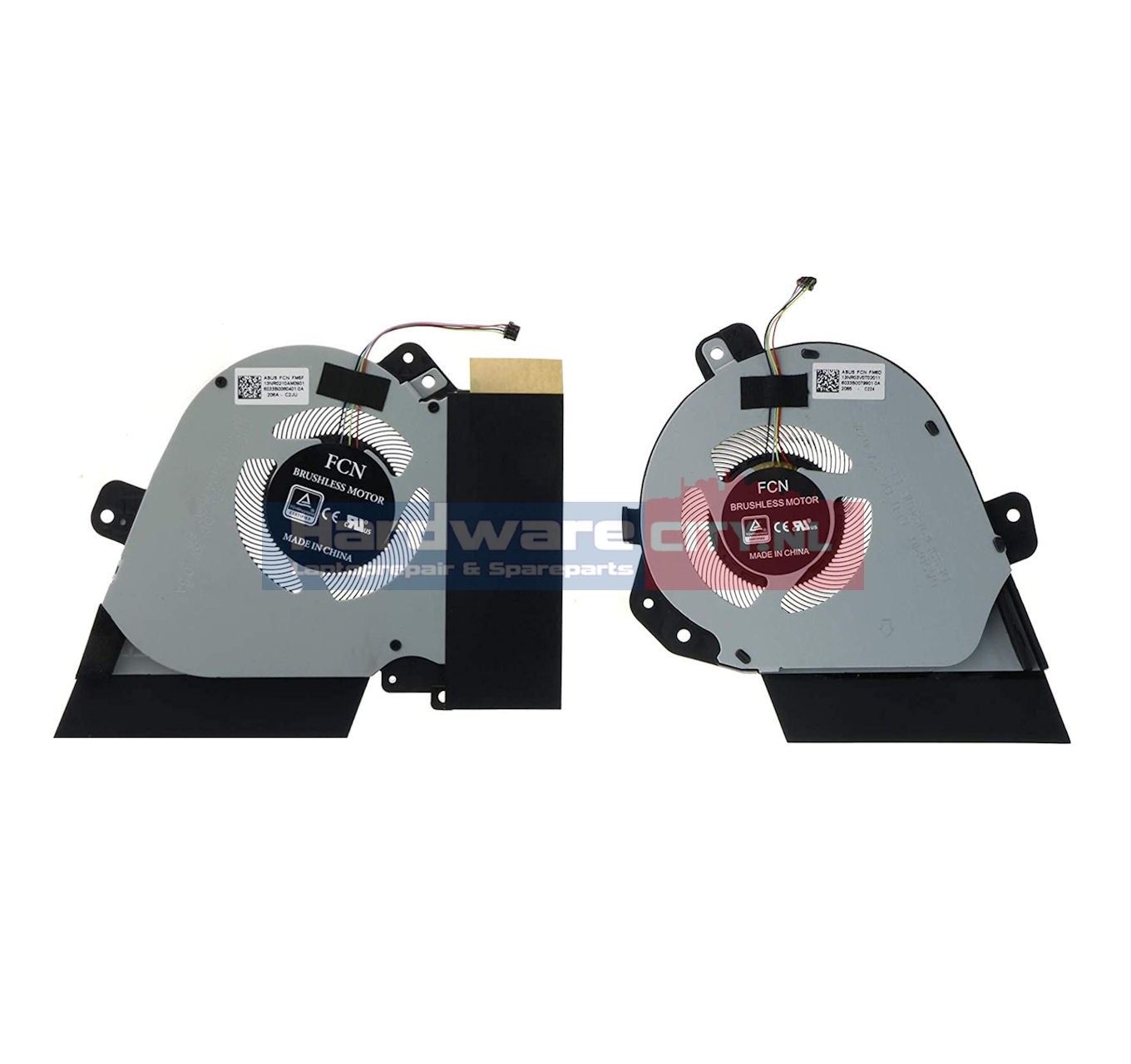 Asus ROG GA502 series CPU + GPU koeler set (L+R)