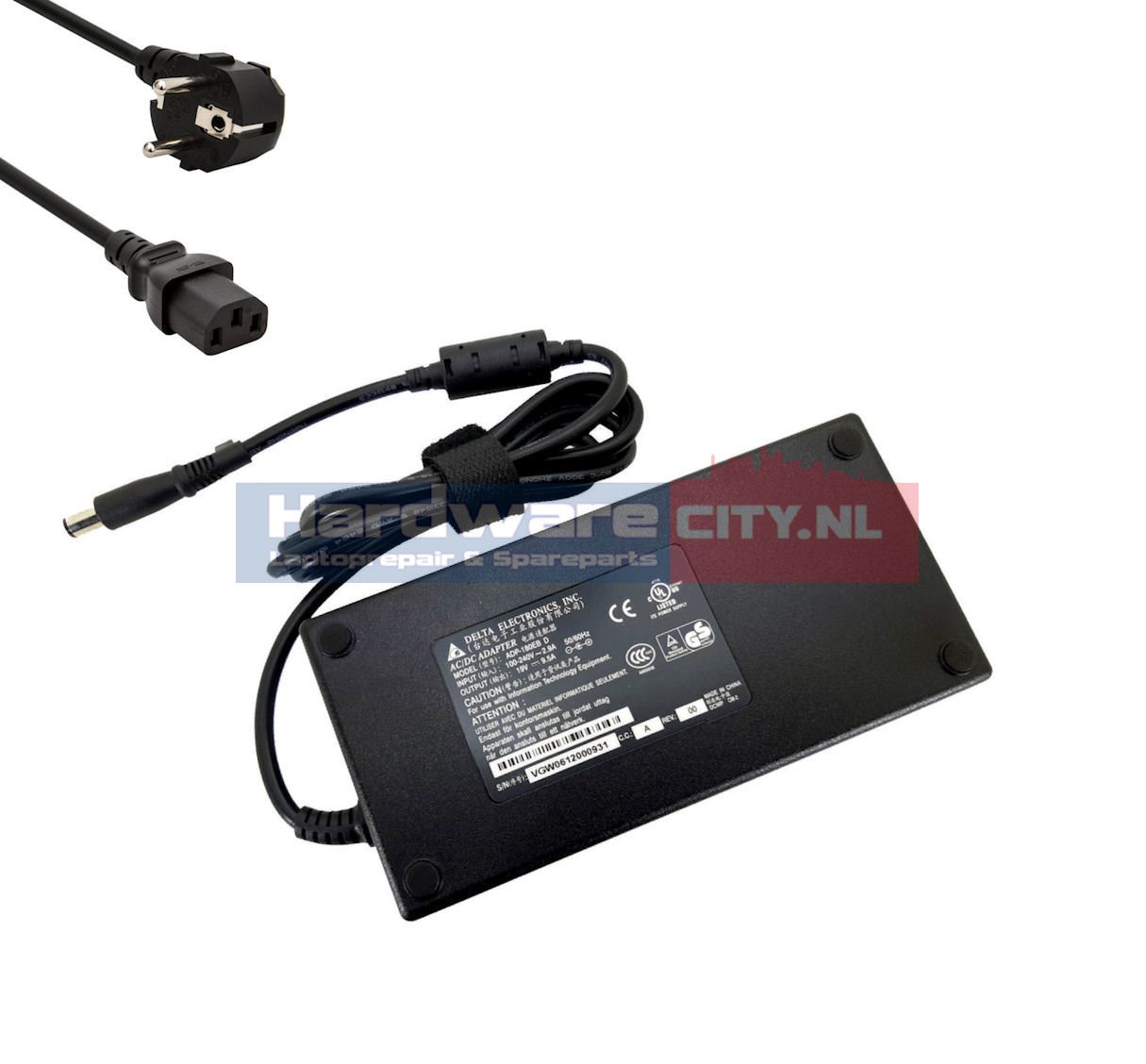 HP Adapter 609919-001 (180W) - incl. netsnoer