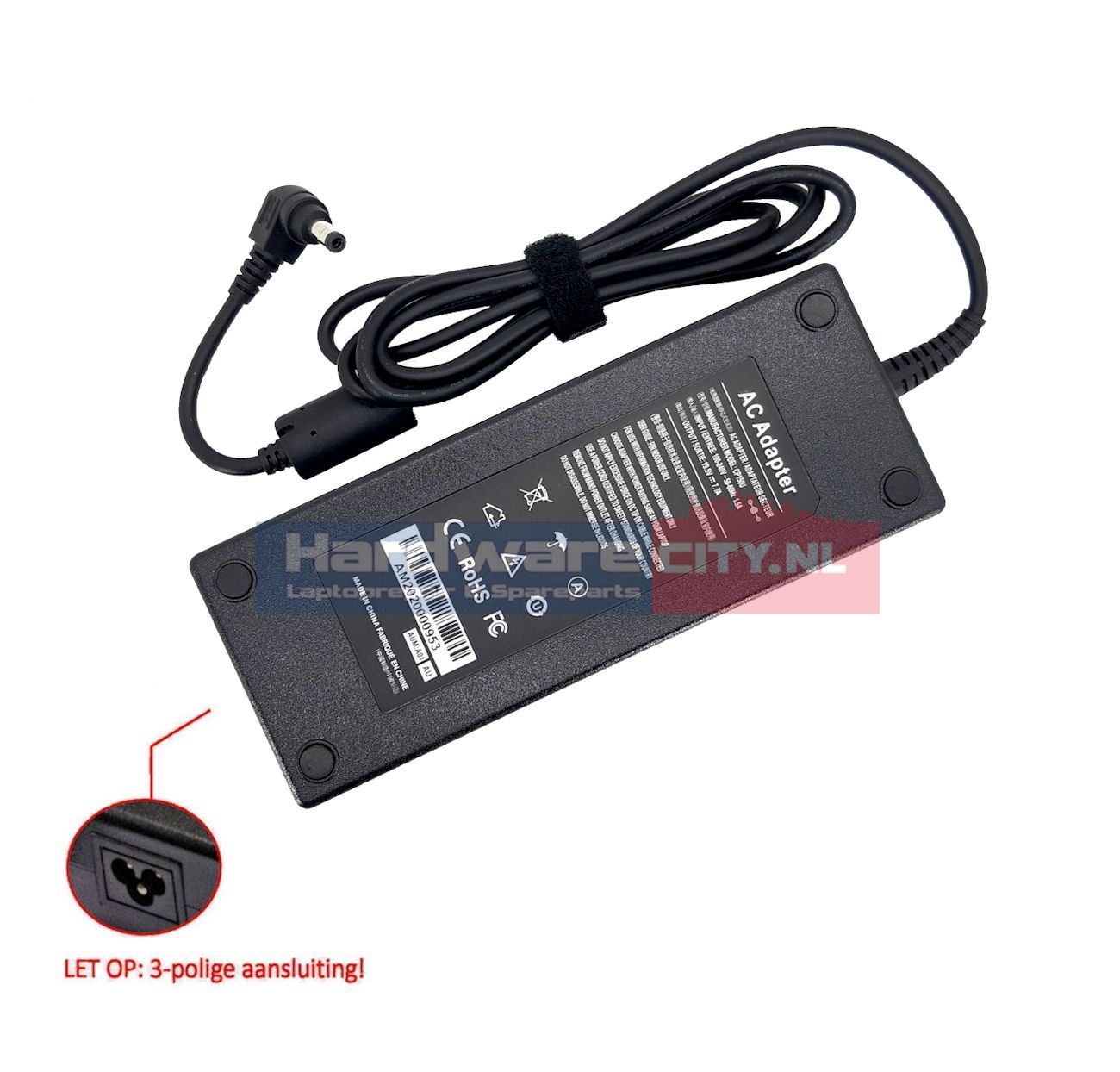 BTO / Clevo / Skikk AC Adapter 19.5V 7.7A 150W