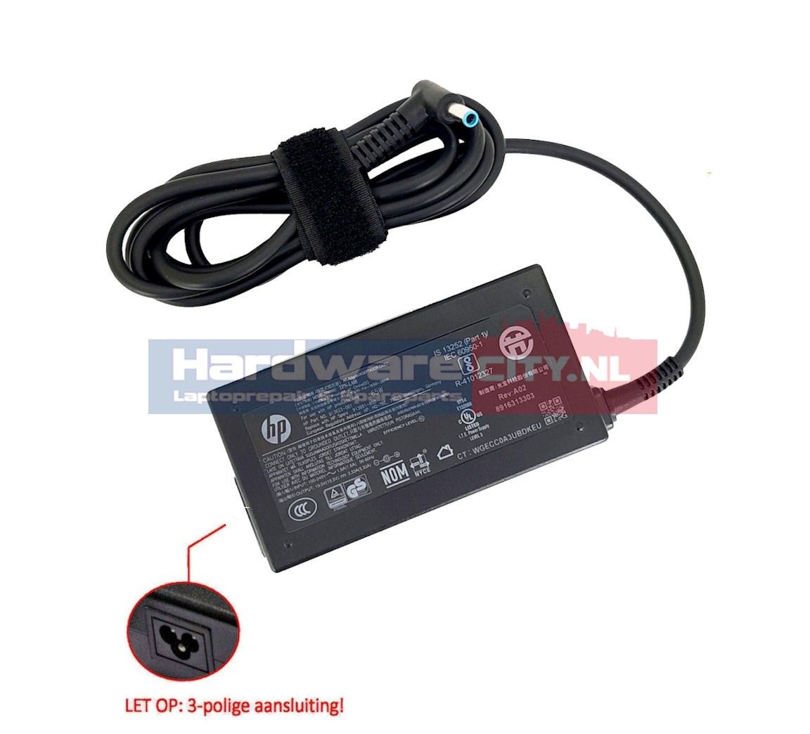 HP Pavilion 15-eh3853nd Adapter slim tip 65W (origineel)