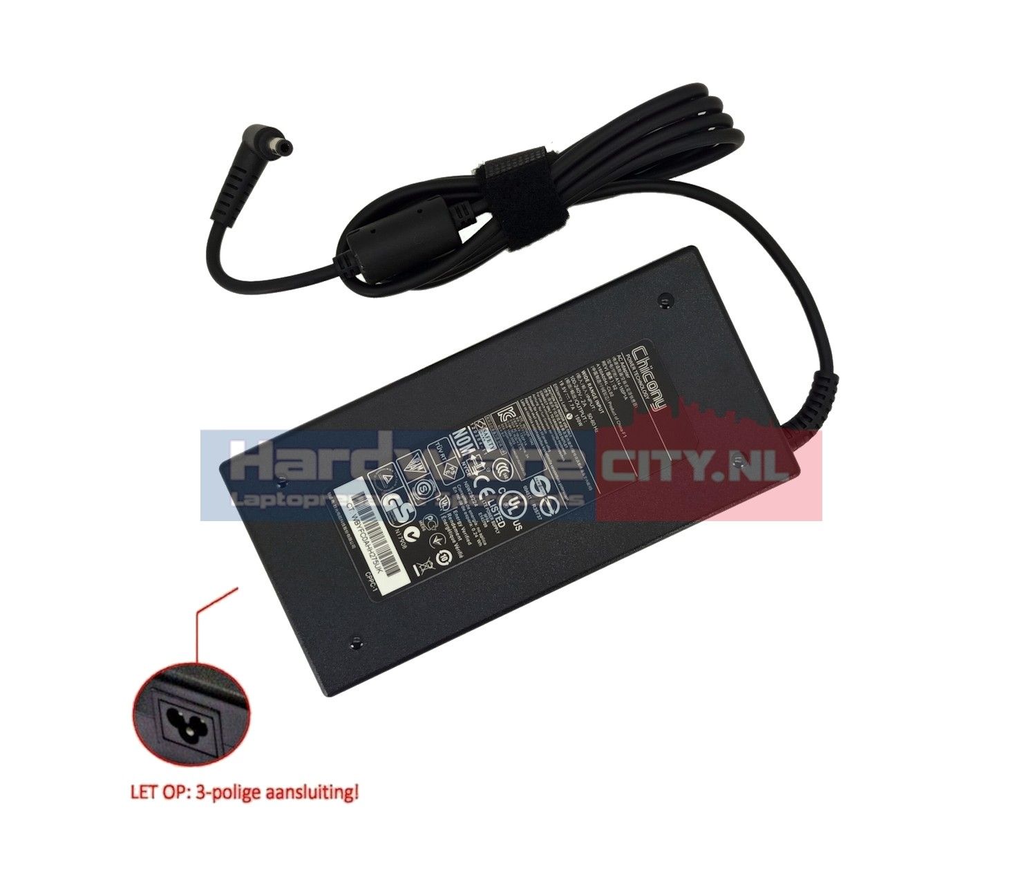 Originele Chicony AC Adapter 19.5V 7.7A 150W (Slim Form)
