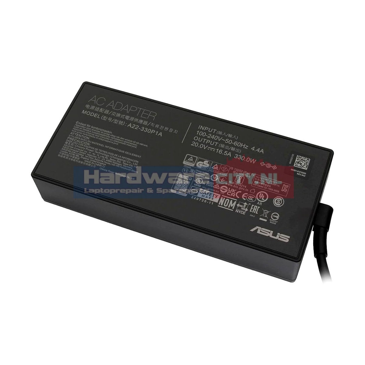 Asus AC Adapter 20V 16.5A 330W origineel (6PHI)