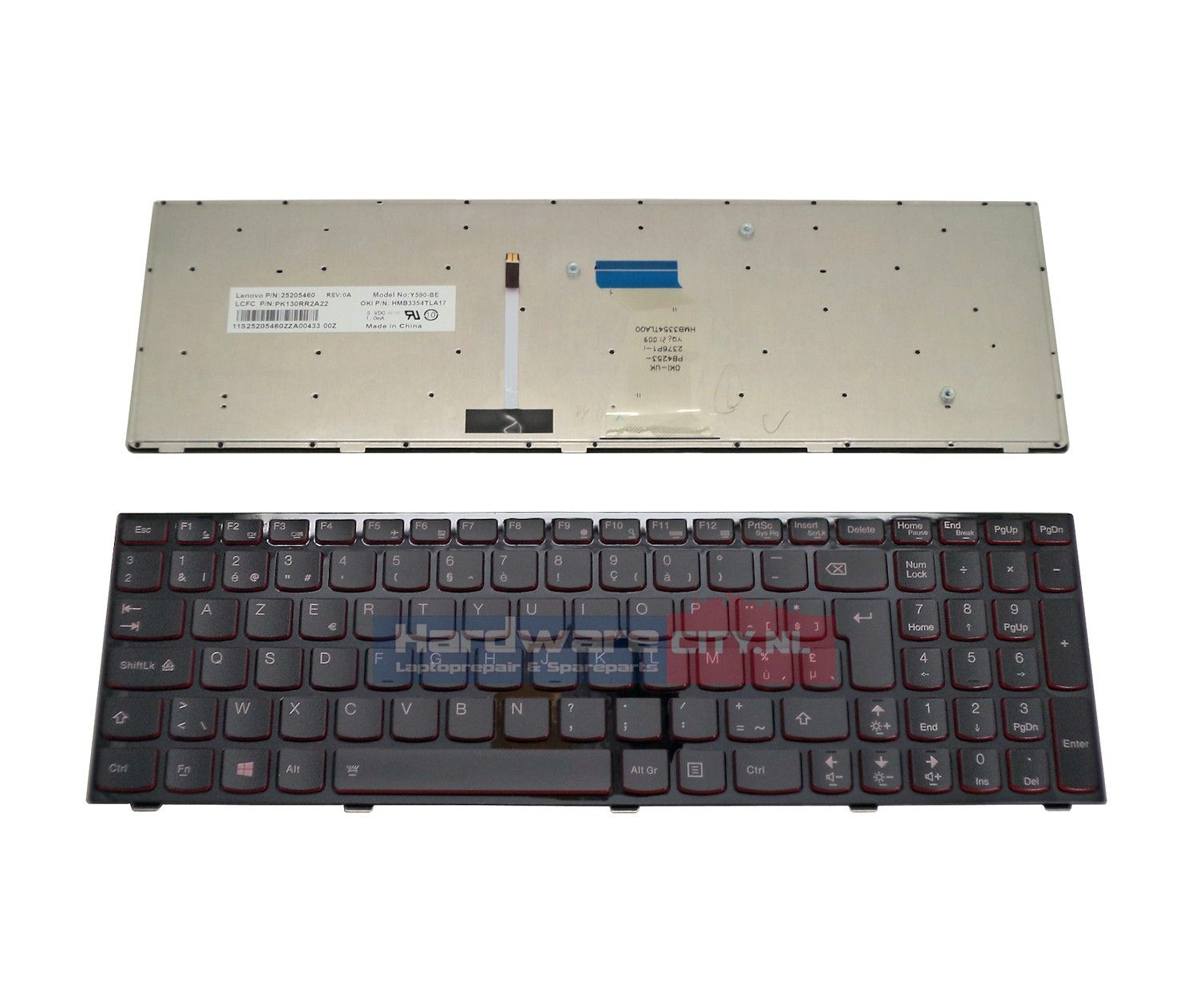 Lenovo IdeaPad Y500/ Y510p BE backlit keyboard