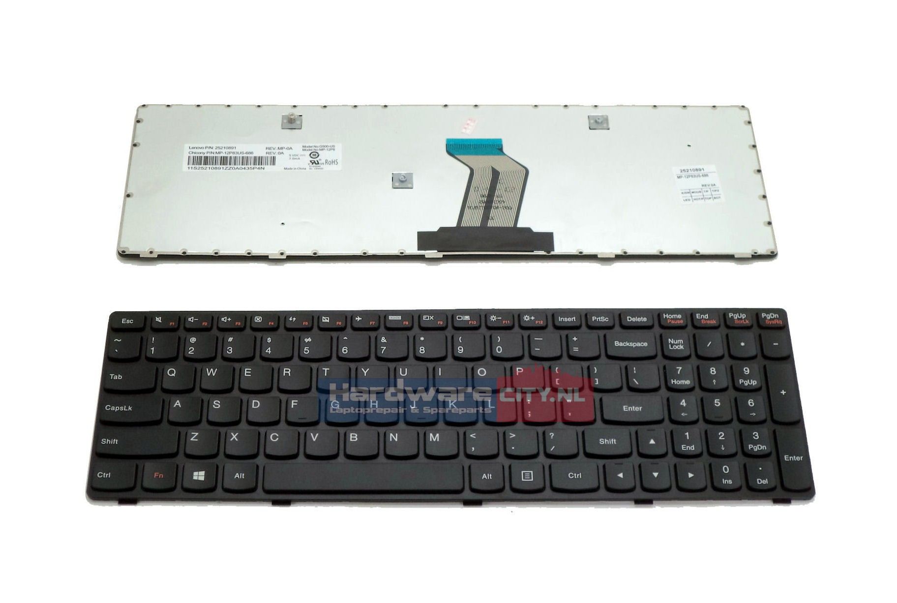 Lenovo IdeaPad G500/ G510/ G700/ G710 US keyboard