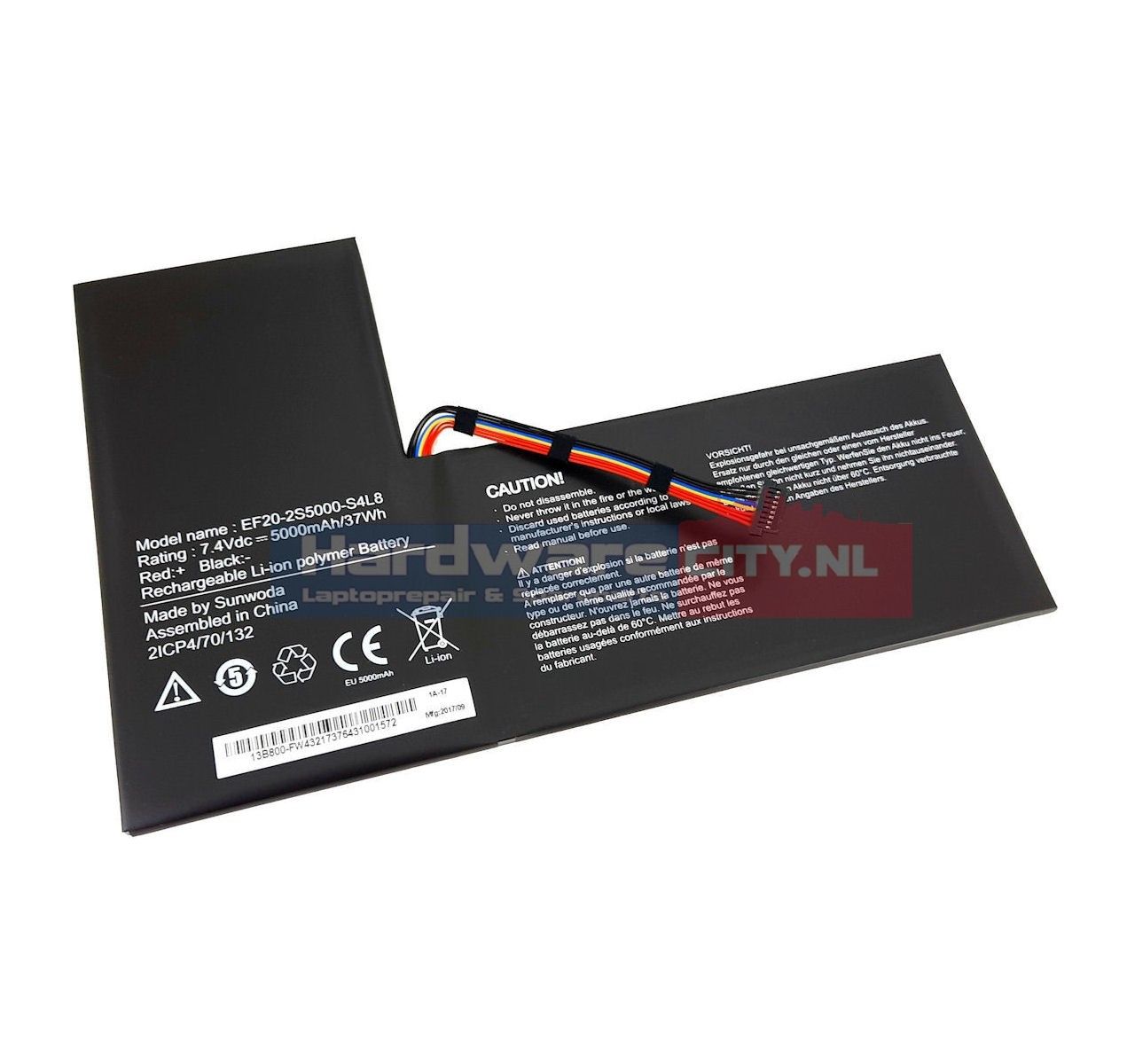 Medion Accu 7.4V 5000mAh 37Wh (origineel)