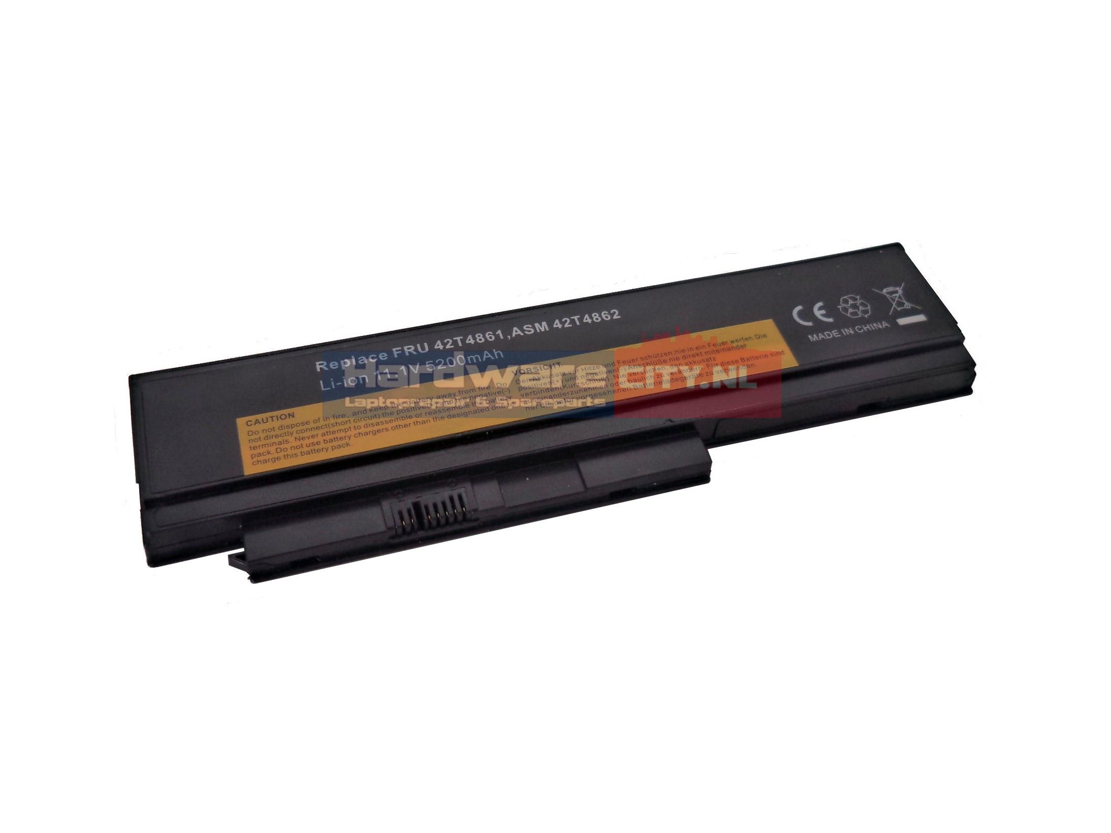 Lenovo ThinkPad X220/ X230 series Accu 11.1V 4400mAh
