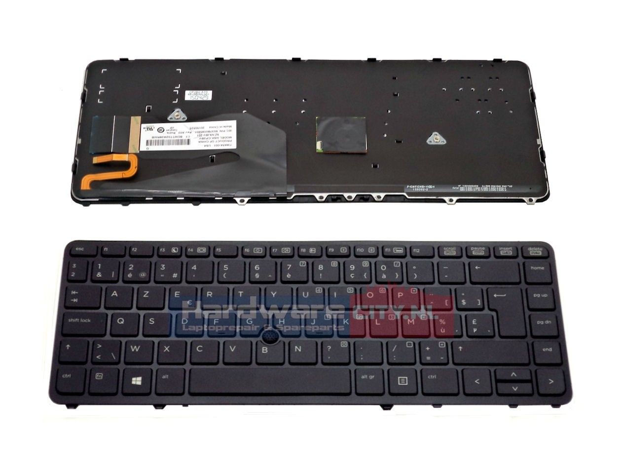 HP EliteBook/ ZBook BE backlit keyboard