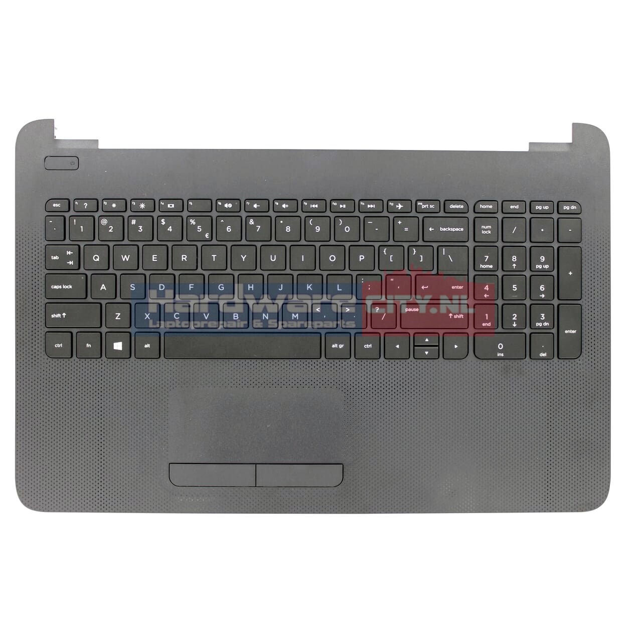 HP 15-ac125nd Topcase / Palmrest met keyboard (US/NL Qwerty)