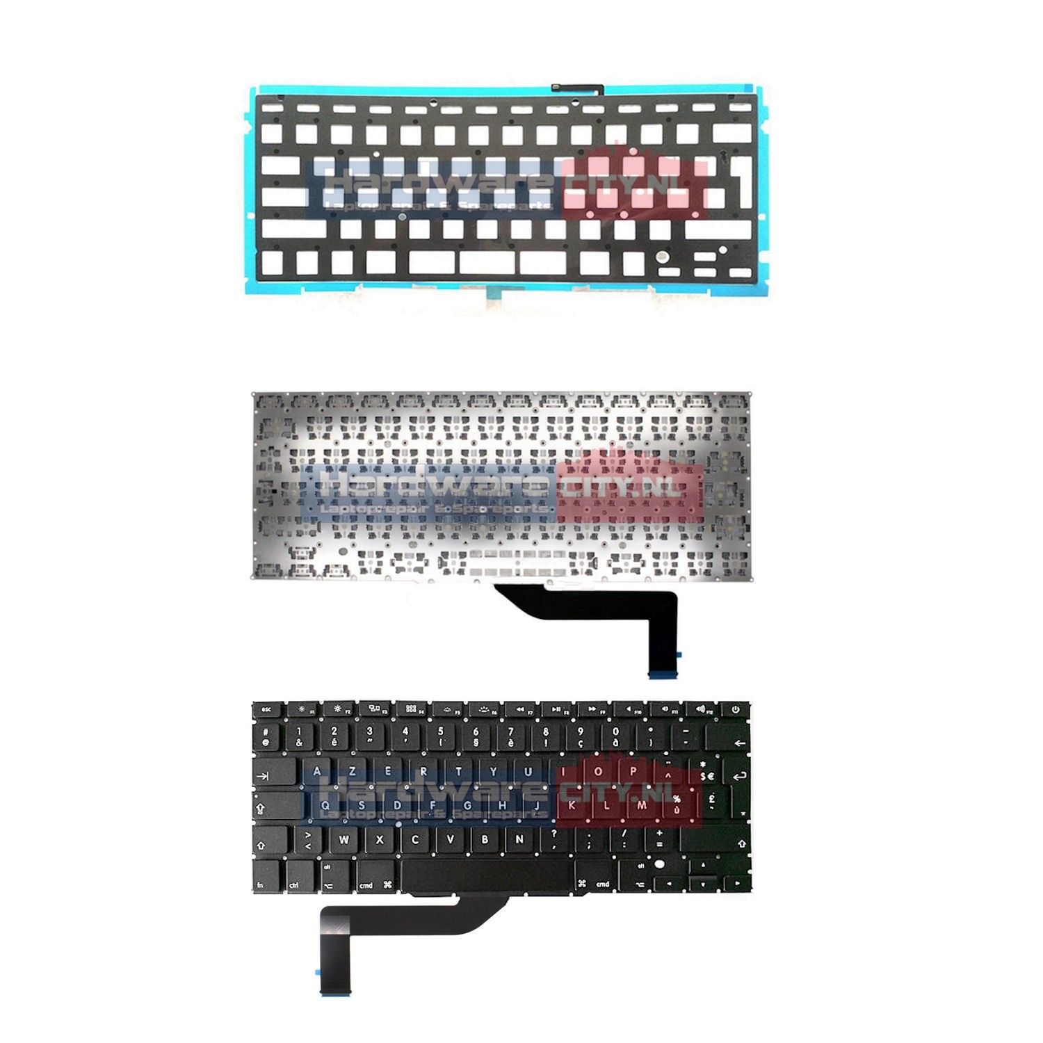 Apple MacBook Pro A1398 Azerty backlit keyboard