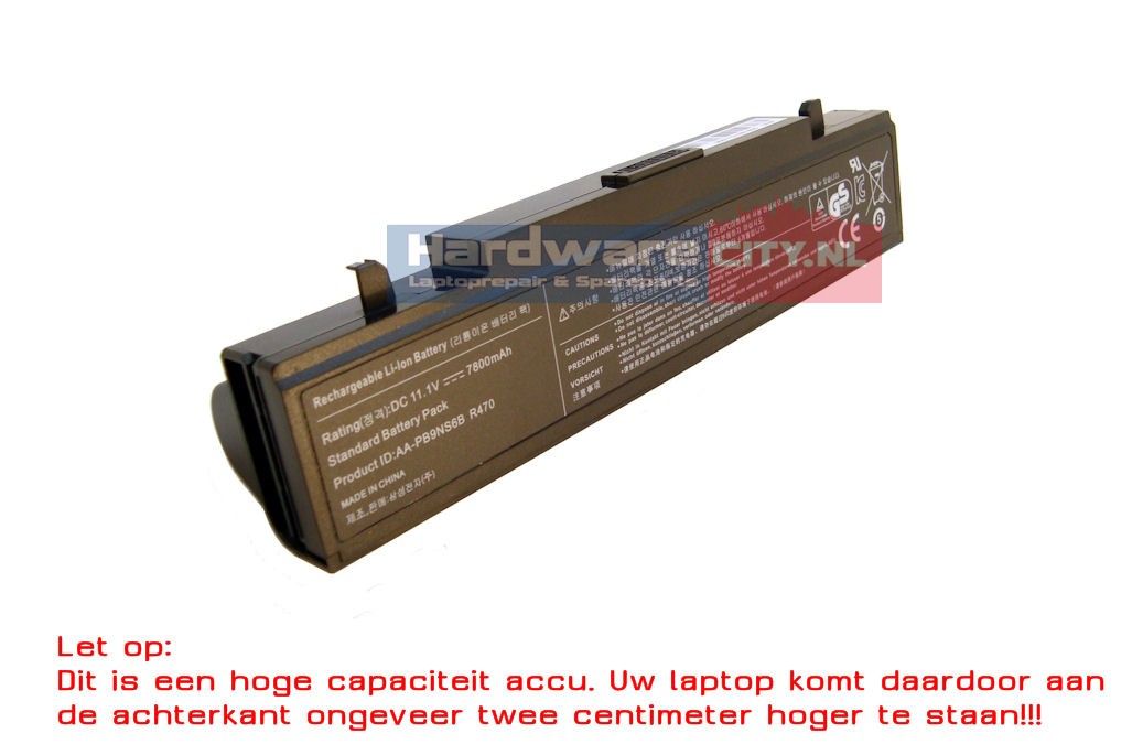 Samsung Accu 11.1V 6600mAh (Extended)