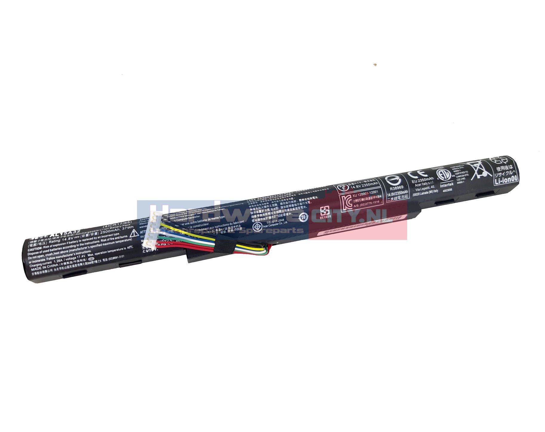 Acer Aspire E5 / F5 series Accu 14.8V 2500mAh (origineel)