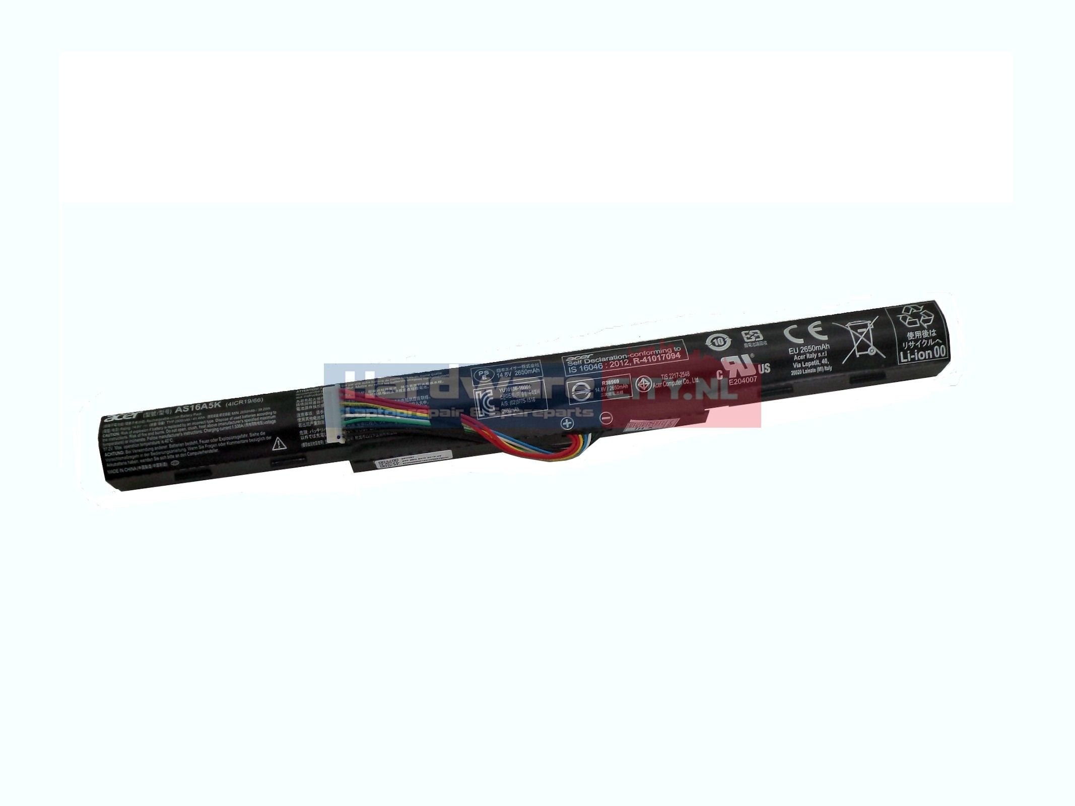 Acer Accu 14.8V 2800mAh 41.4Wh (origineel)