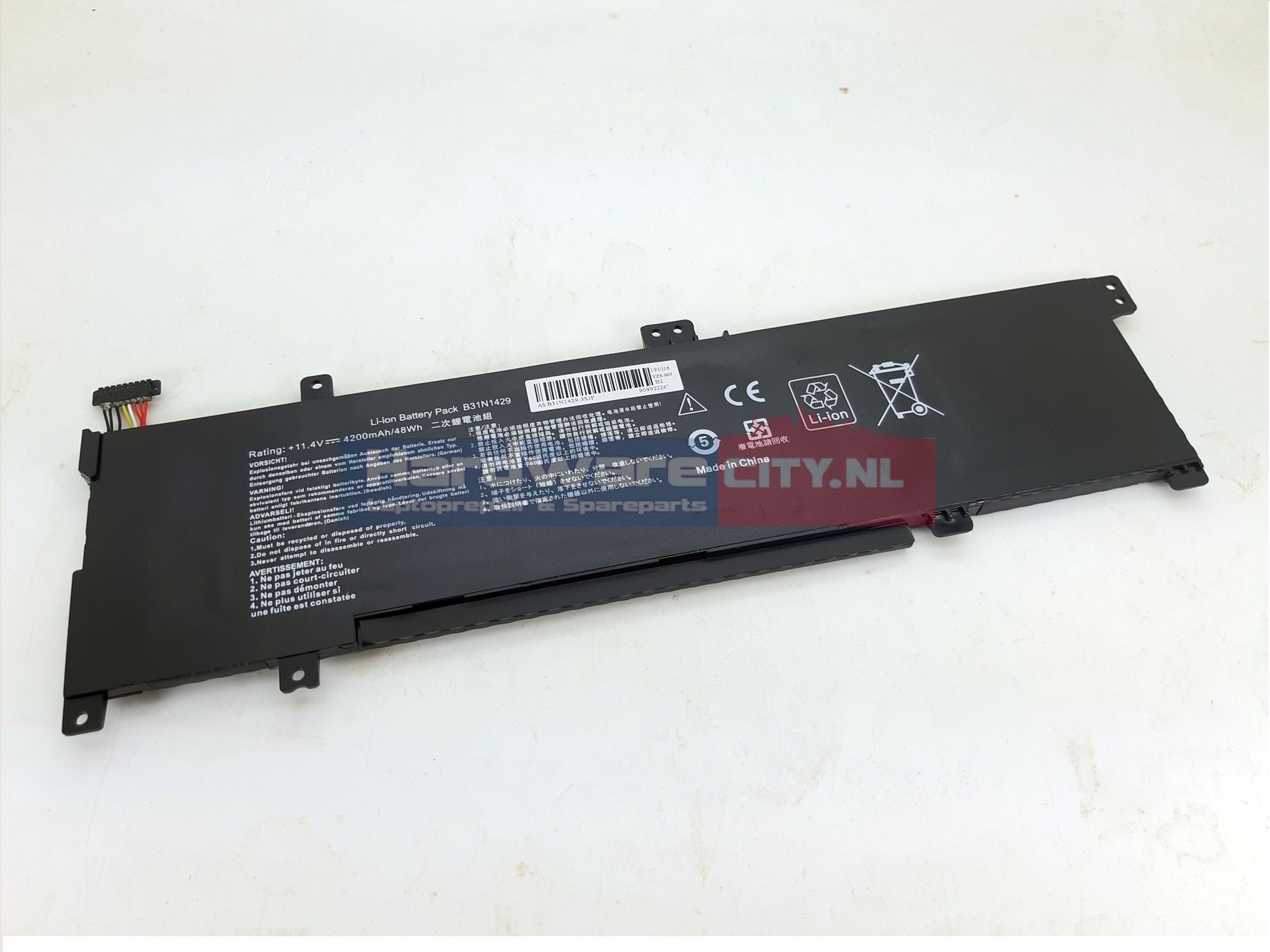 Asus K501 series Accu 11.1V 4200mAh 48Wh