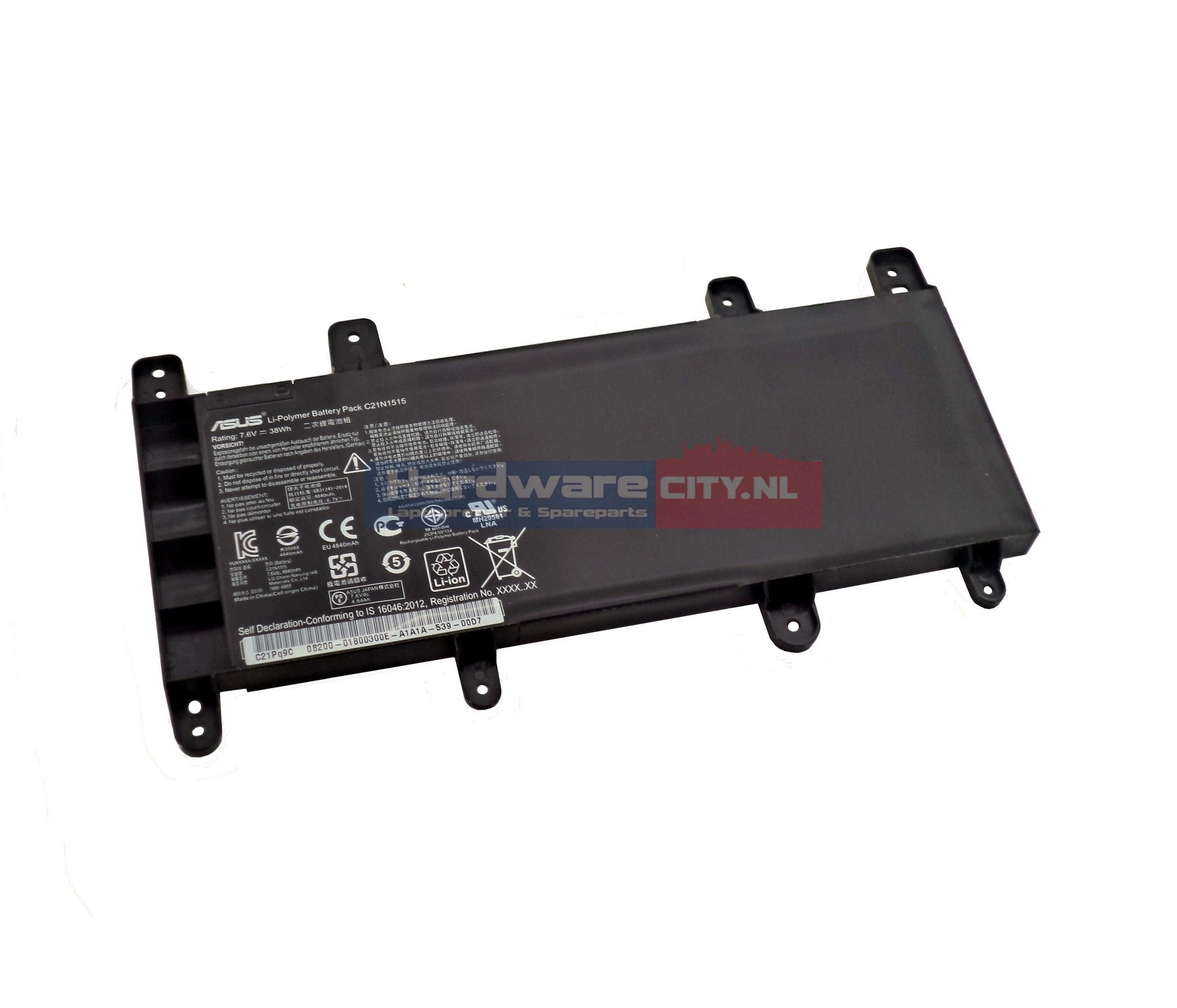 Asus Accu 7.6V 38Wh 4840mAh (origineel)