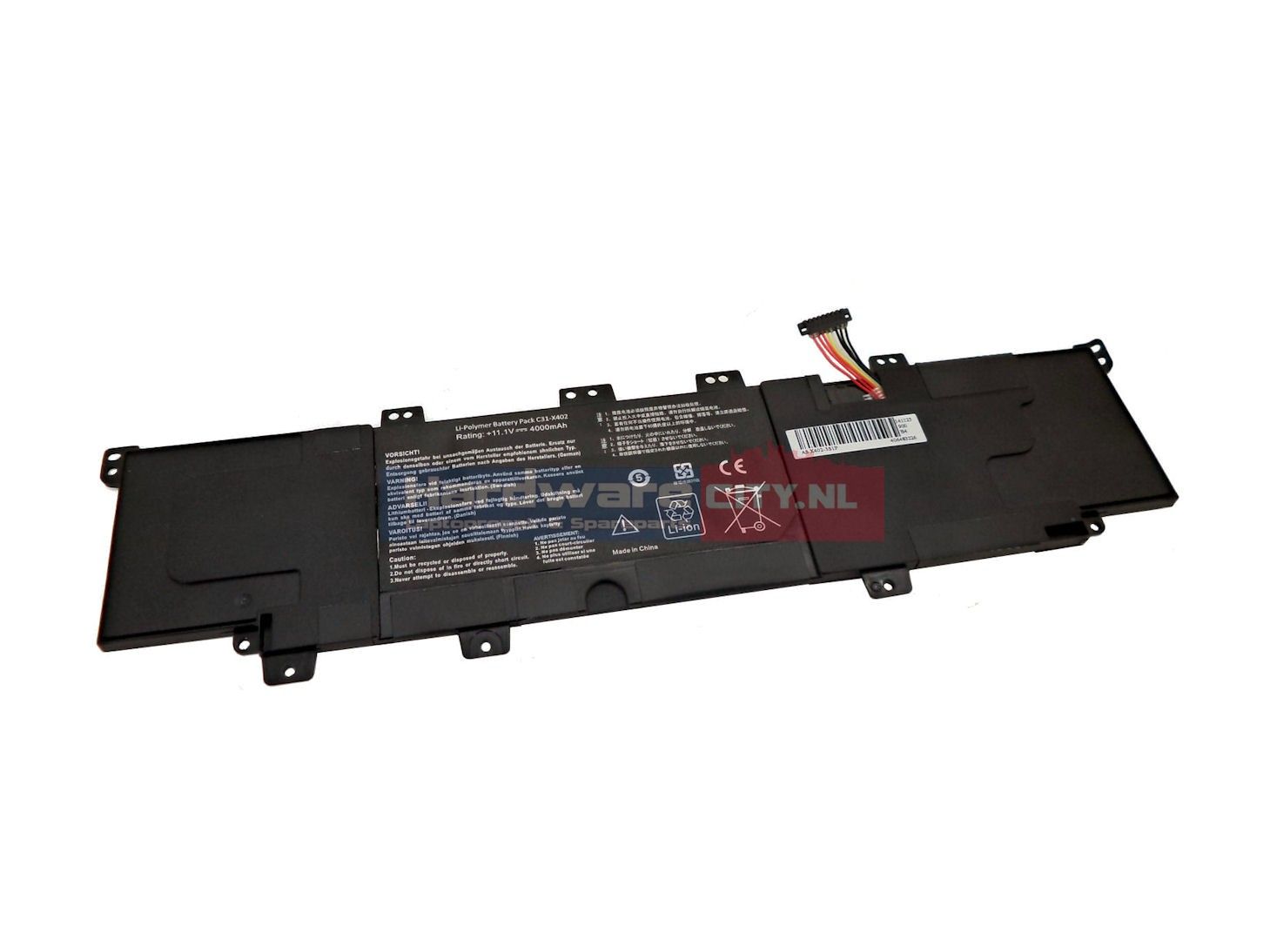 Asus VivoBook S300CA/ S400CA Accu 11.1V 4000mAh