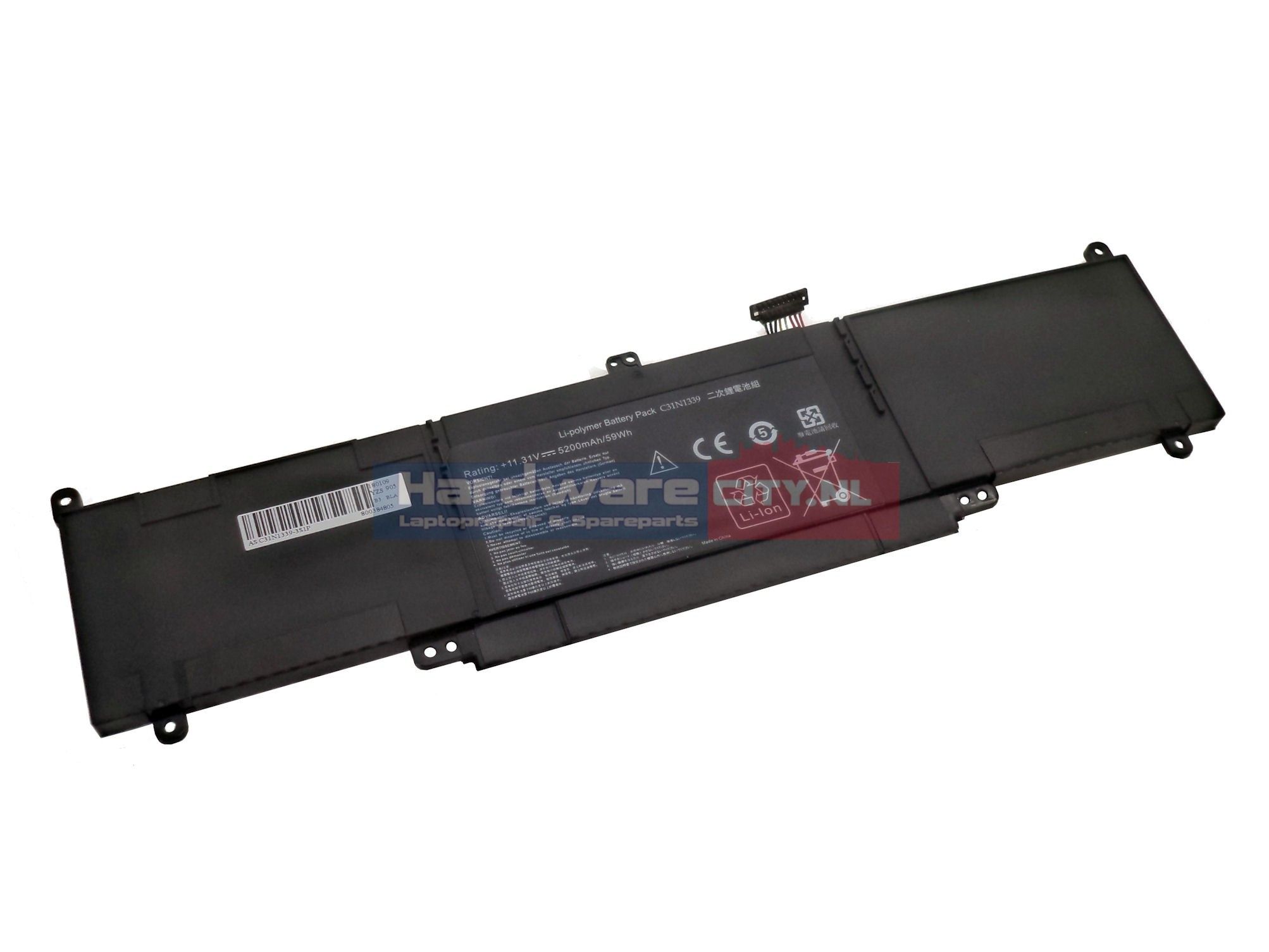 Asus UX303 / TP300 series Accu 11.31V 4400mAh 50Wh