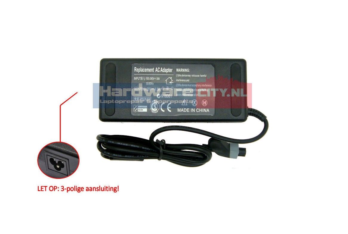 Dell AC Adapter 20V 4.5A 90W