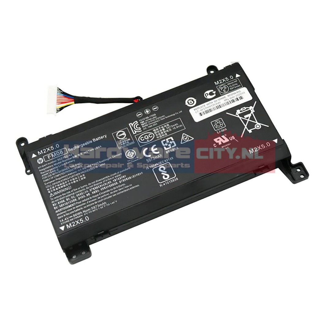 HP Accu 14.6V 83.22Wh 5700mAh 12-pins (origineel)