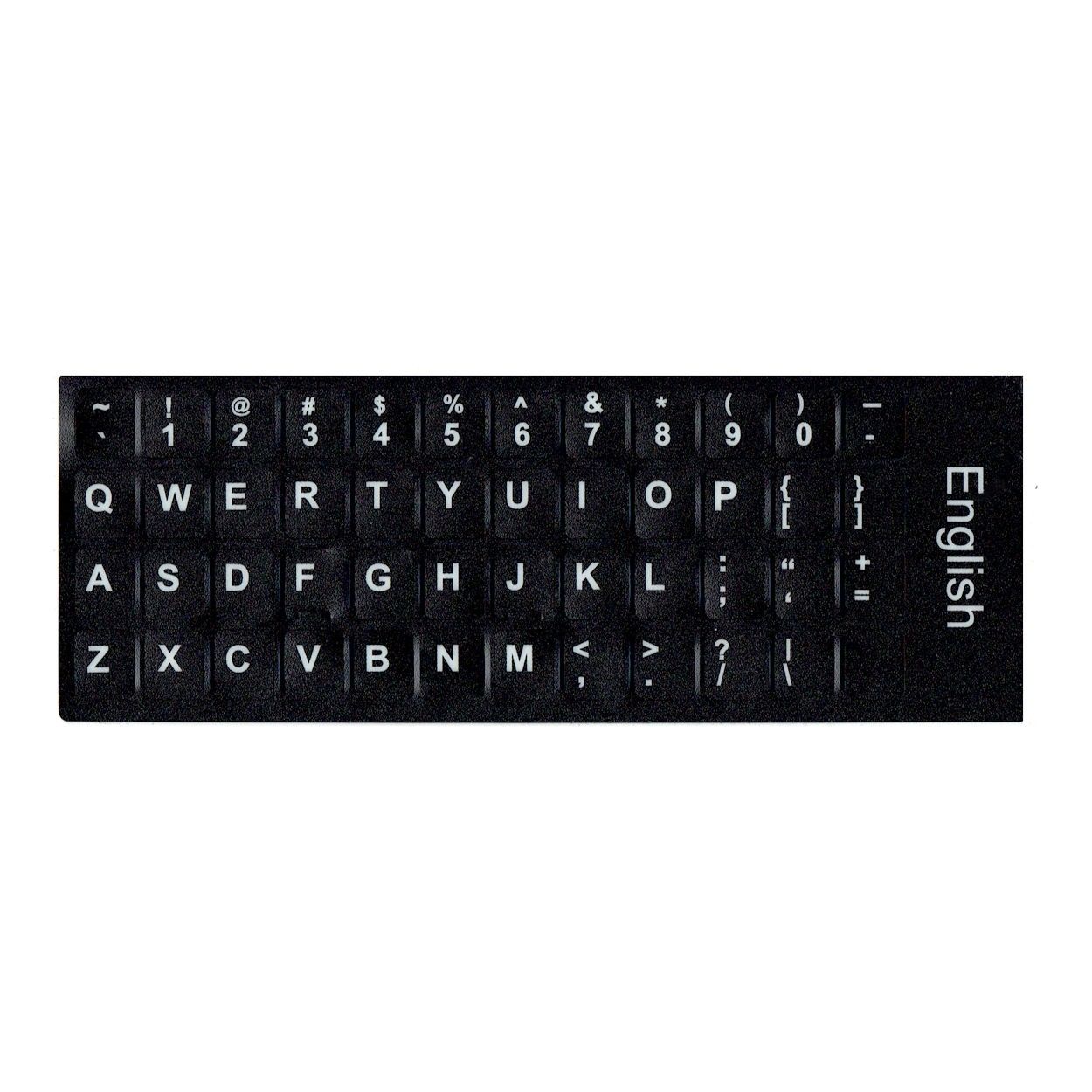 Toetsenbord stickers US/NL Qwerty