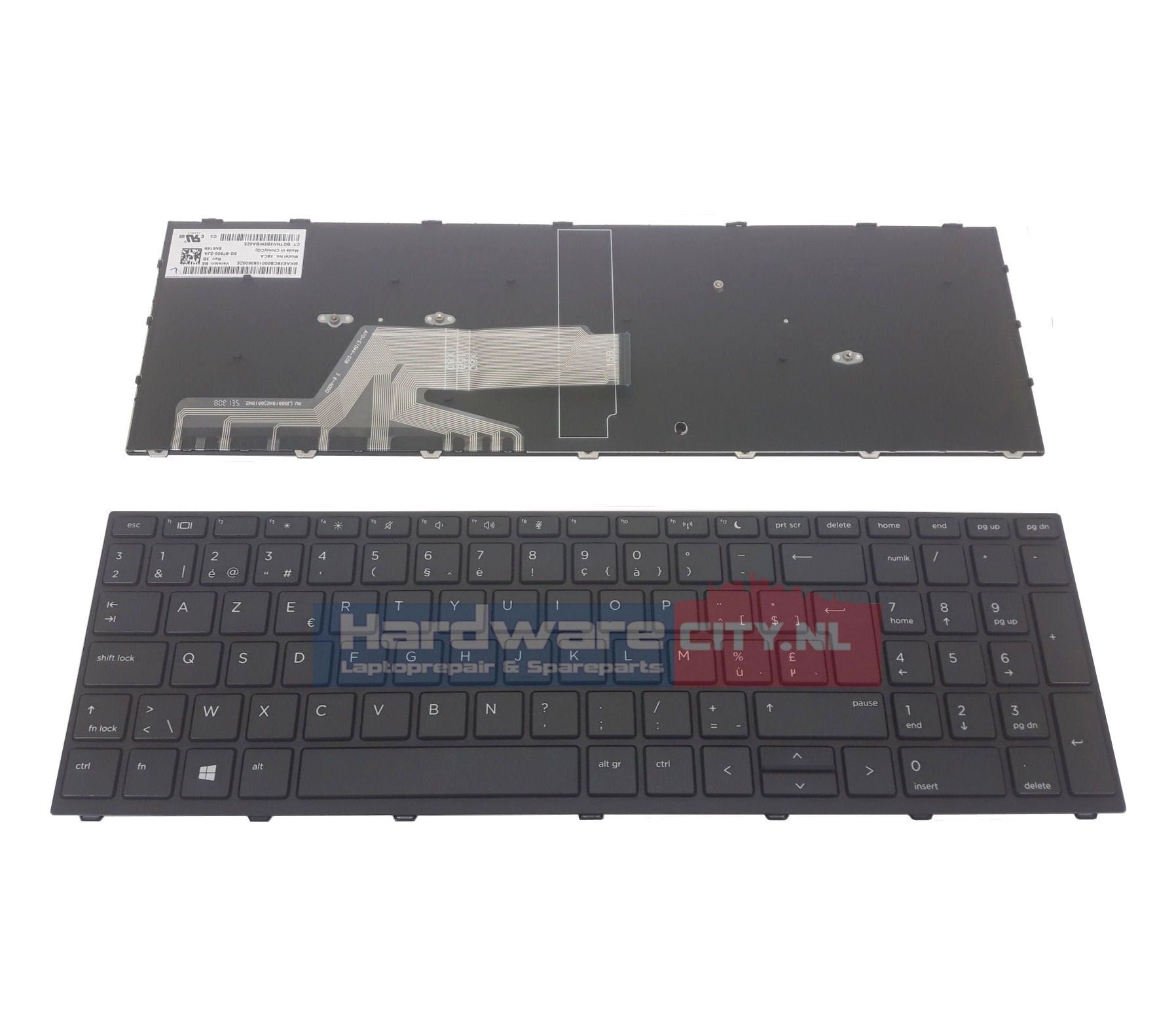 HP ProBook 470 G5 non-backlit keyboard (BE Azerty)
