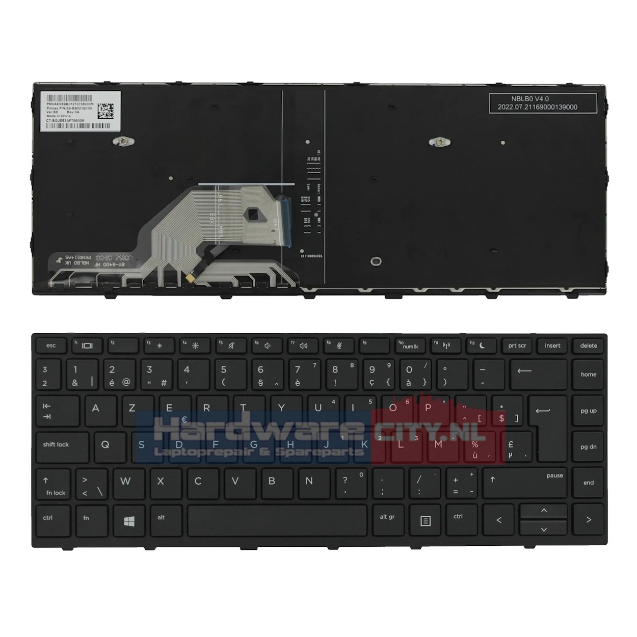 HP SG-87700-2JA keyboard (BE Azerty) - Laptop reparatie en onderdelen