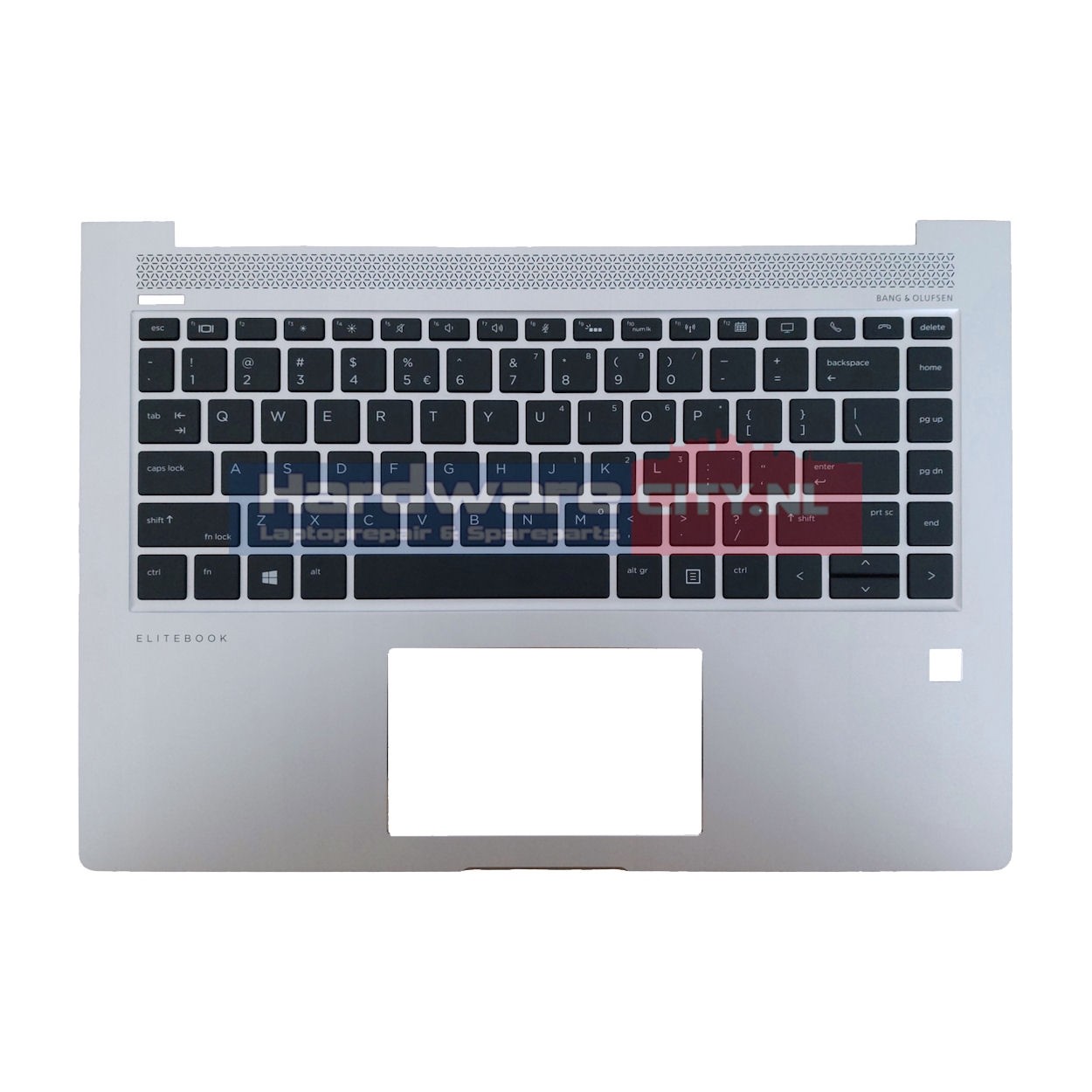 HP EliteBook 1040 G4 Topcase / Palmrest met backlit keyboard (US/NL Qwerty)