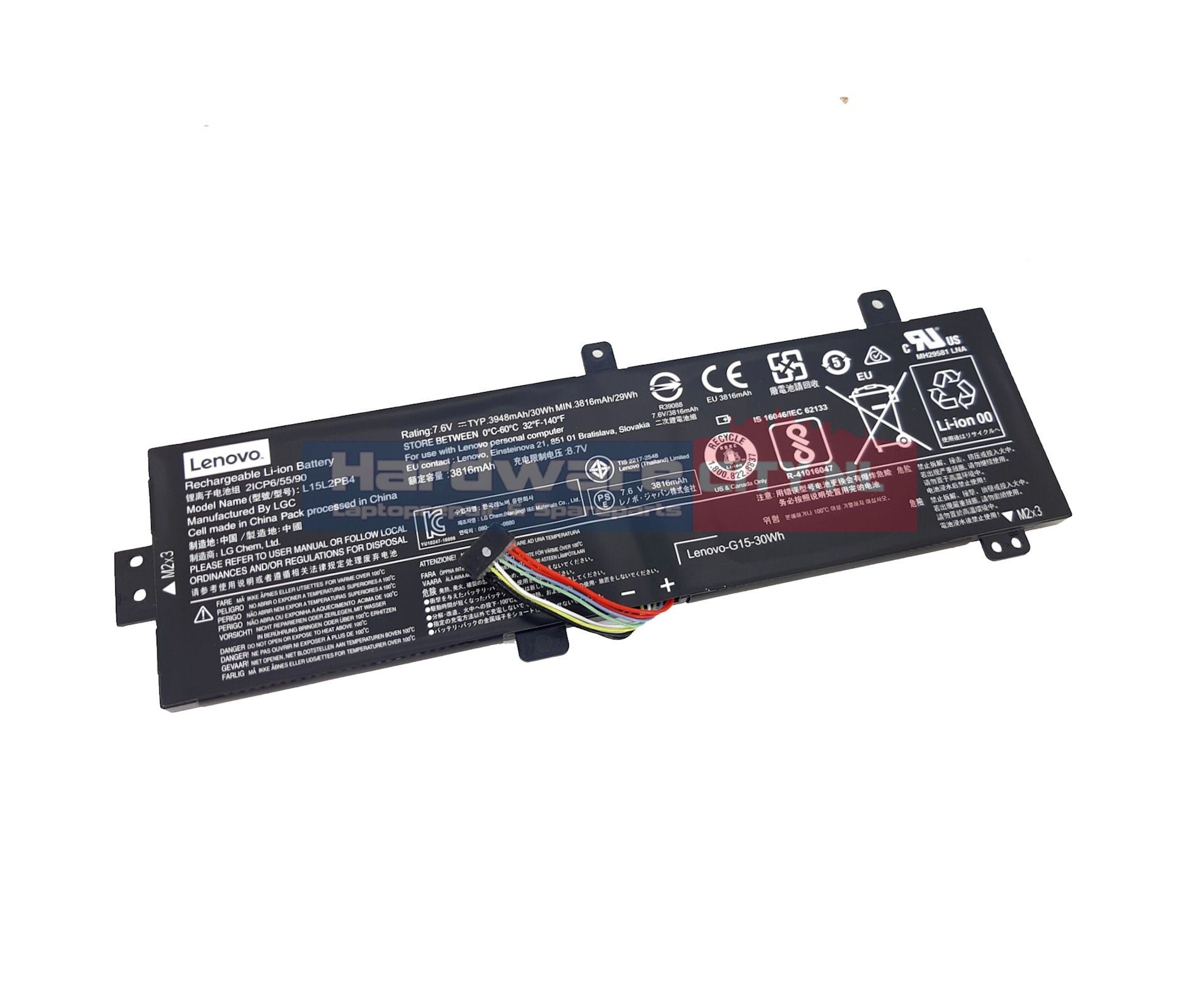 Lenovo 310-15 series Accu 7.6V 3948mAh 30Wh (origineel)
