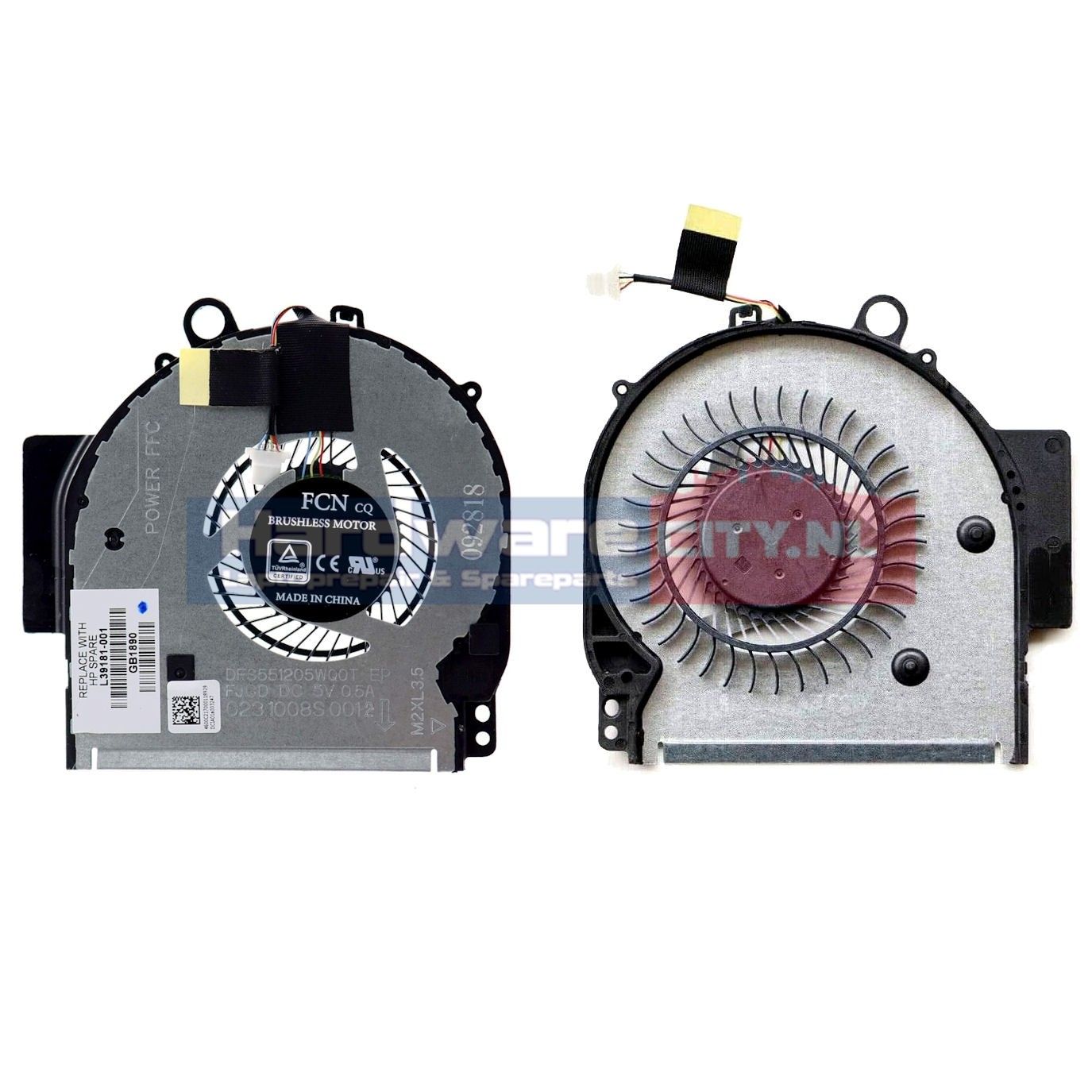 HP Pavilion 14-ba series CPU koeler