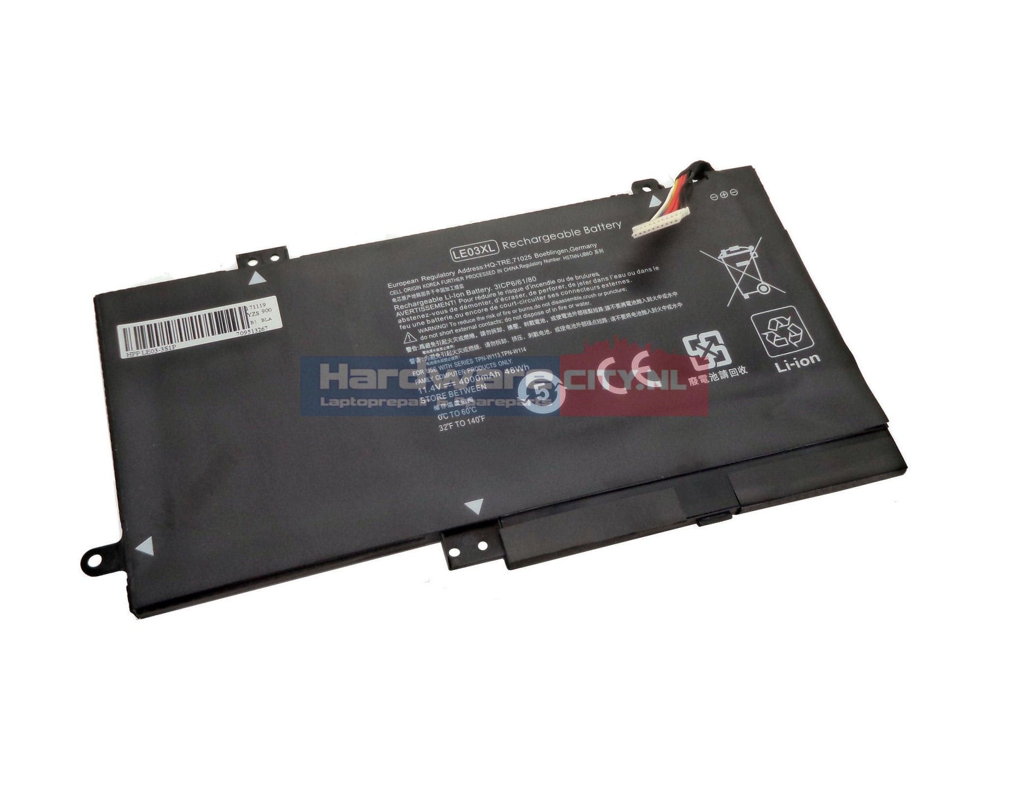 HP Pavilion 13-s X360 series Accu 11.4V 4000mAh 48Wh