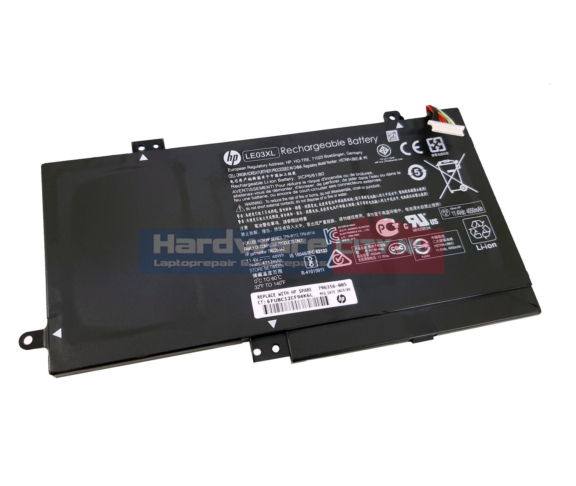 HP Pavilion 13-s X360 series Accu 11.4V 4212mAh 48Wh (origineel)