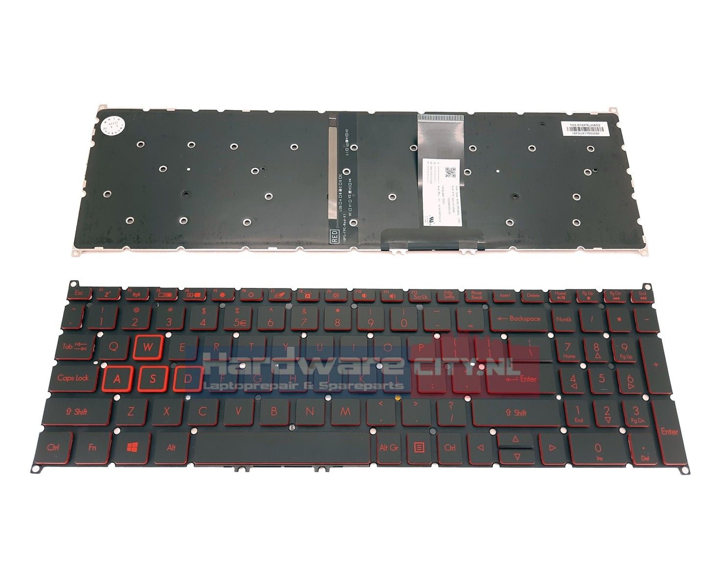 Acer Nitro 5 Spin NP515-51 US backlit keyboard