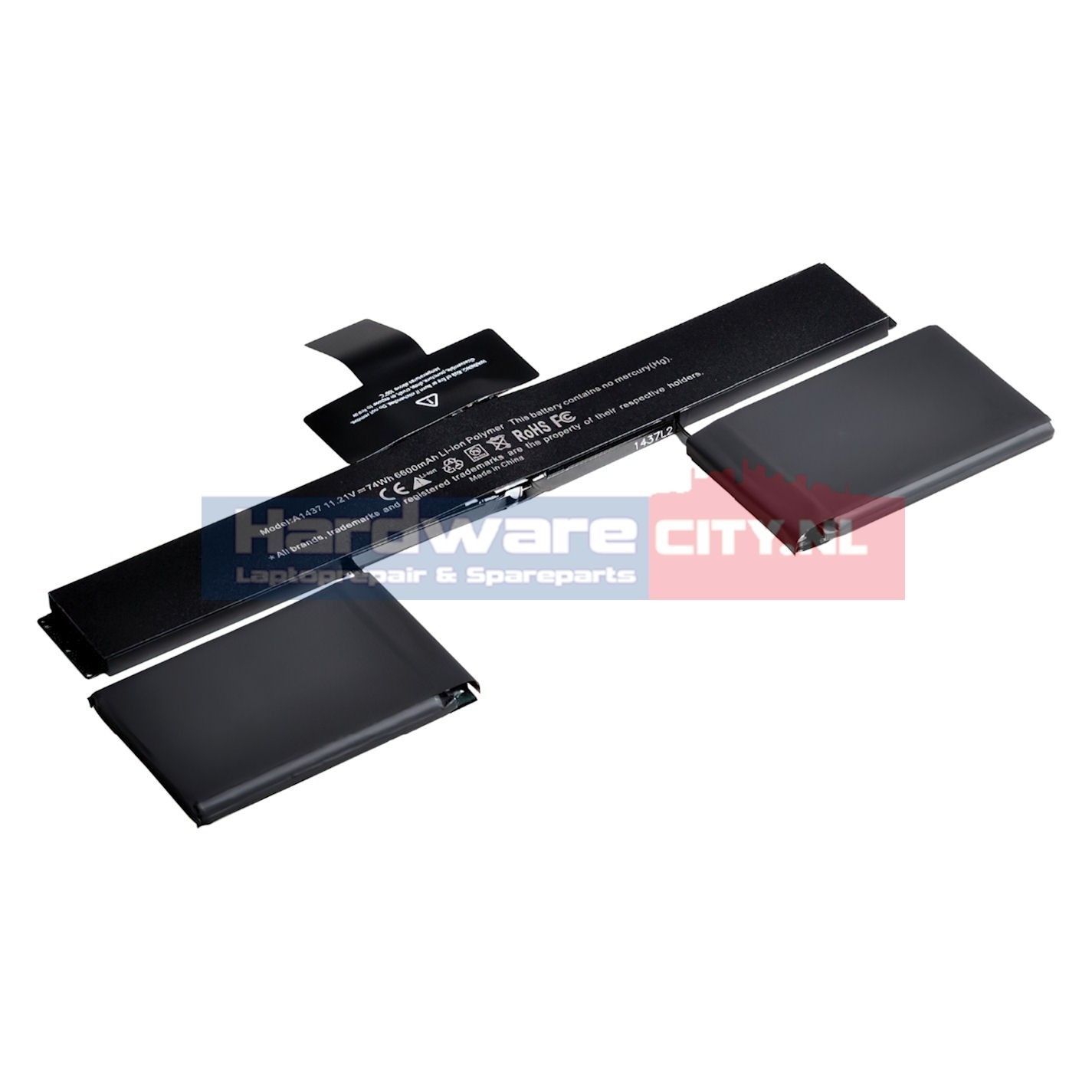 Premium Replacement Apple Accu 11.21V 6600mAh 74Wh