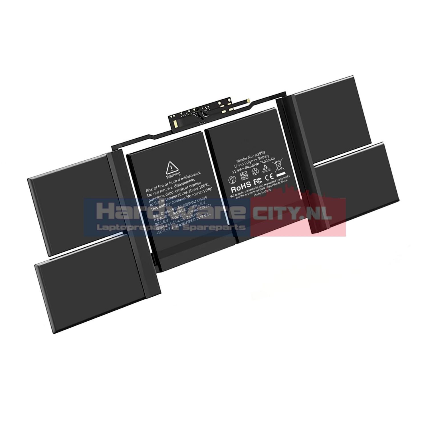 Premium Apple Accu 11.41V 7400mAh 84.44Wh