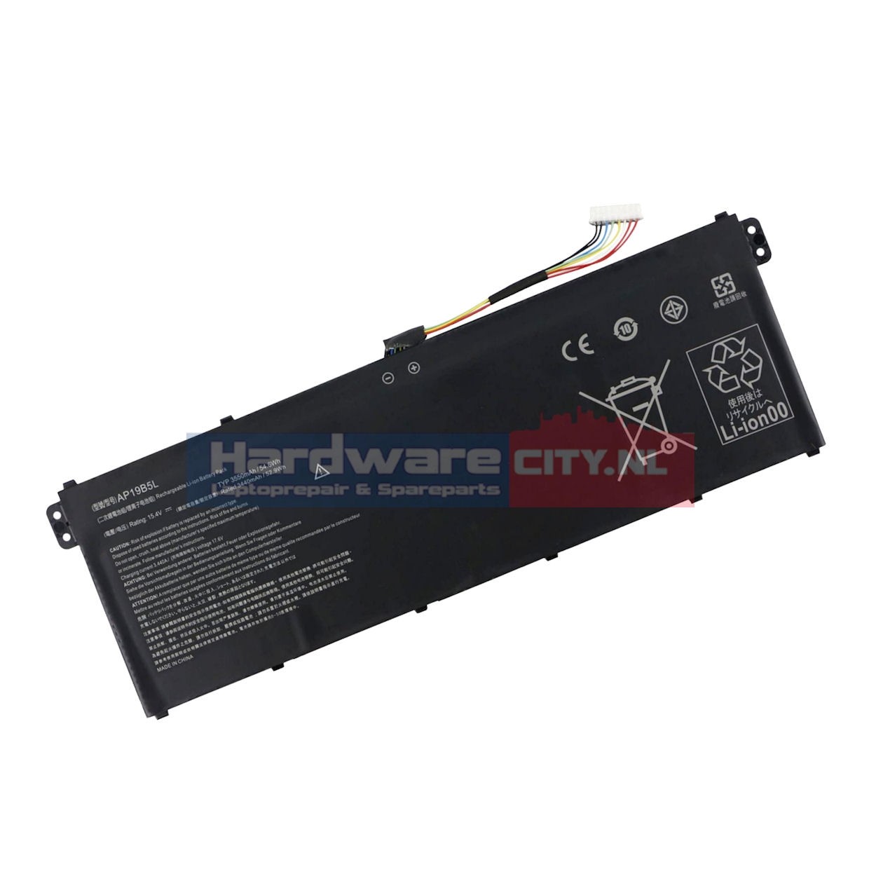 Acer Replacement Accu 15.4V 3440mAh 52.9Wh