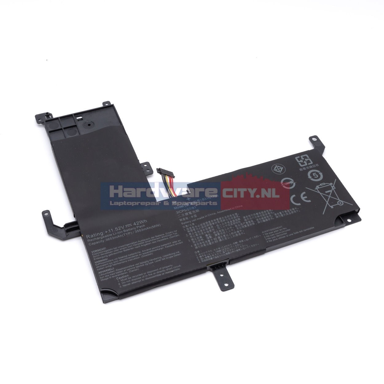 Replacement Asus Accu 11.52V 3600mAh 41.4Wh