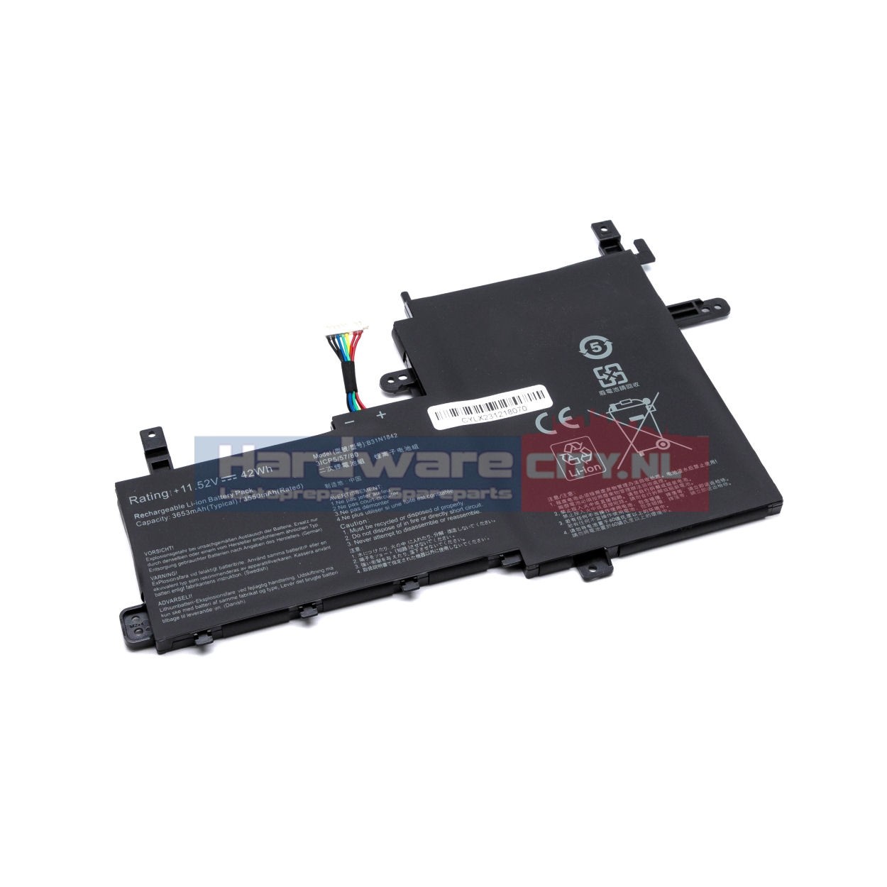 Replacement Asus Accu 11.52V 40.9Wh 3550mAh