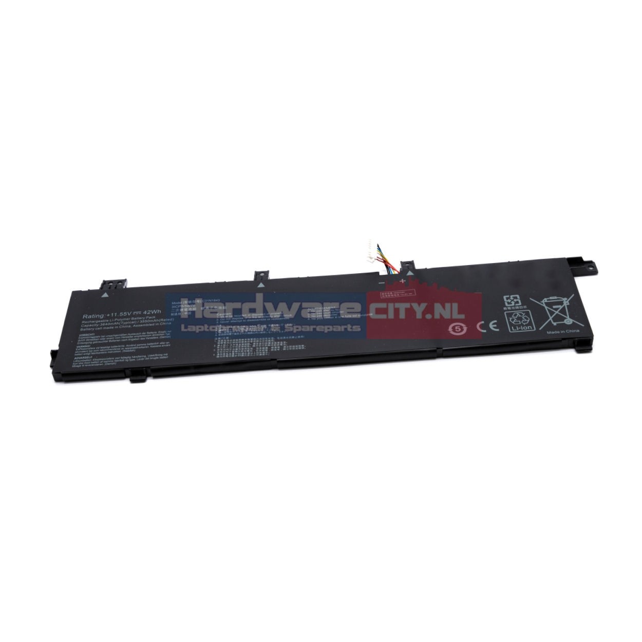 Replacement Asus Accu 11.4V 2600mAh 29.64Wh