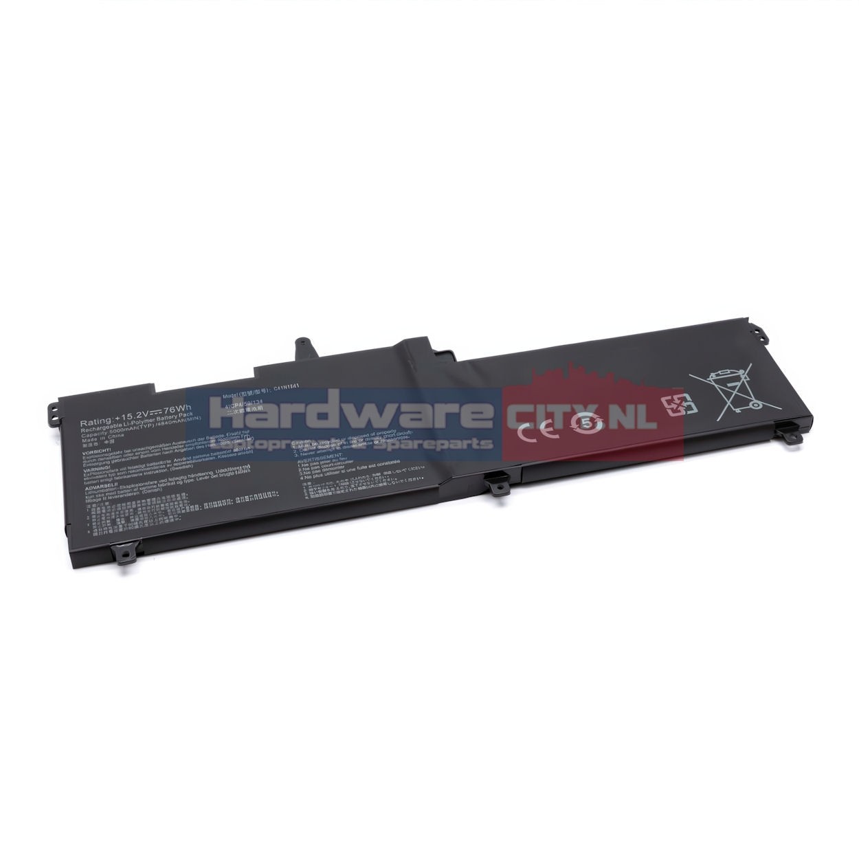 Replacement Asus Accu 15.2V 4800mAh 72.96Wh