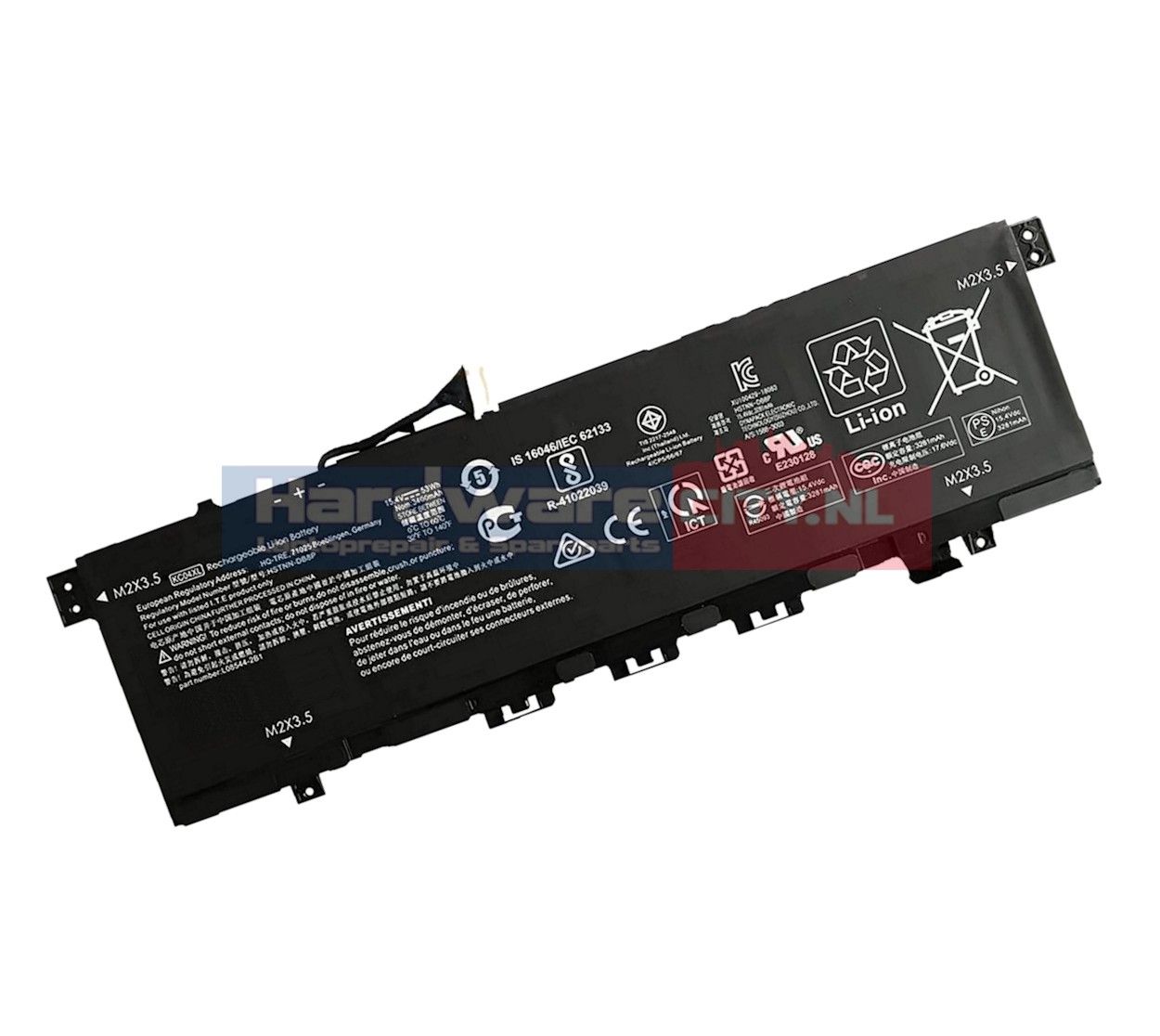 HP Replacement Accu 15.4V 3300mAh 52Wh