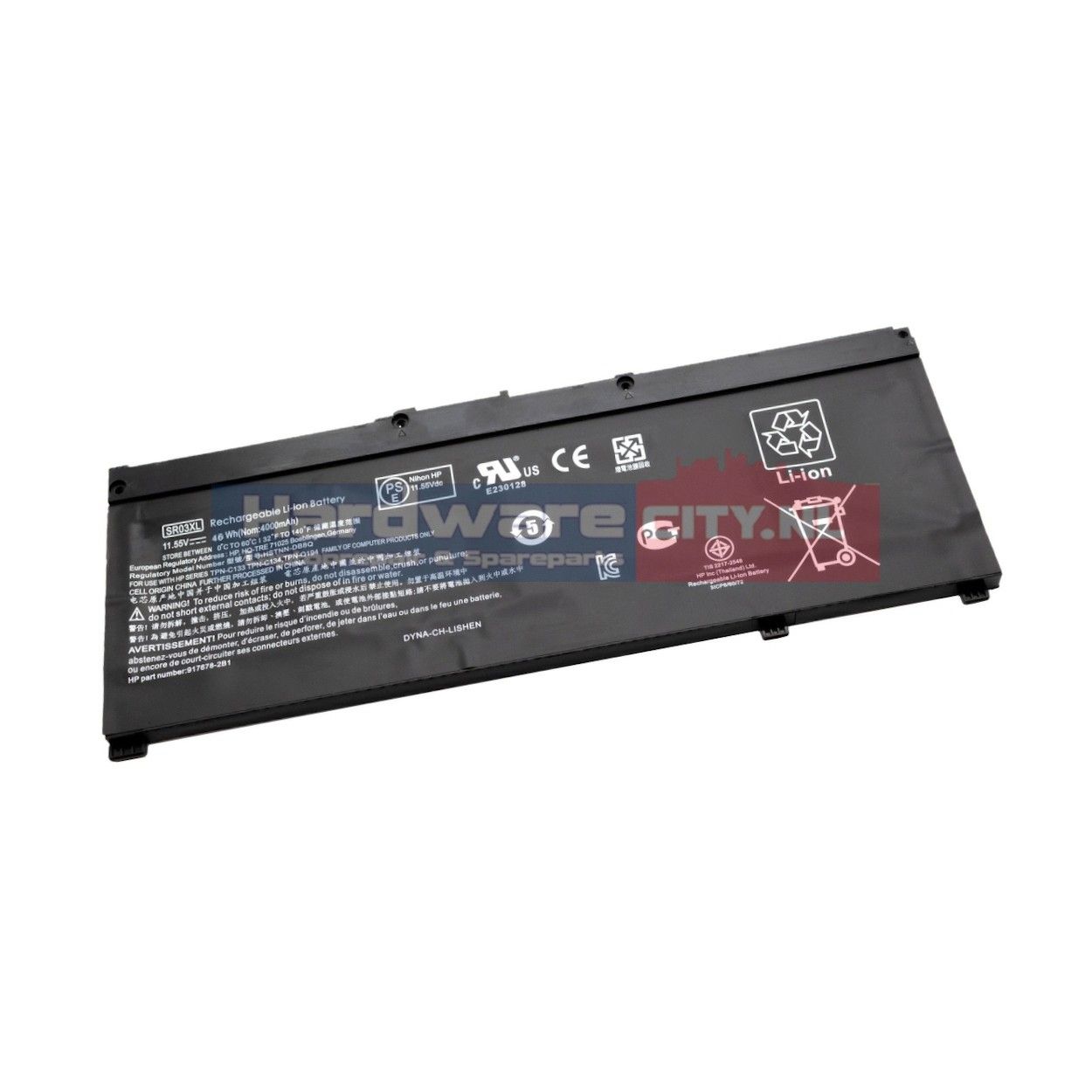 HP Replacement Accu 11.55V 46Wh 4000mAh
