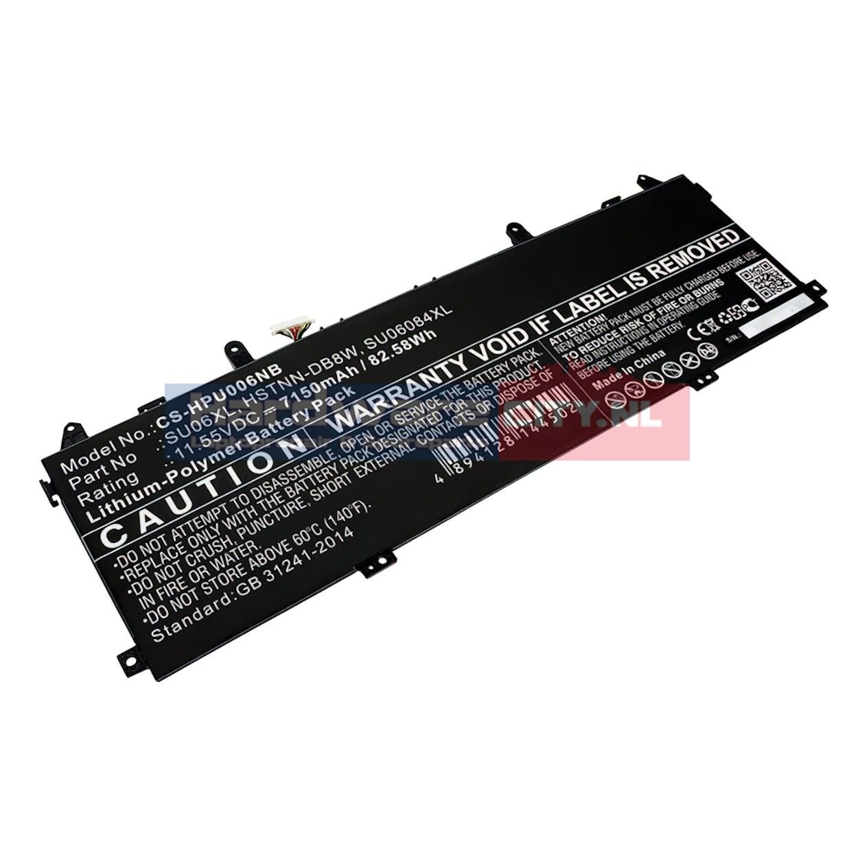 Replacement Accu HP Spectre 15-df1450nd x360