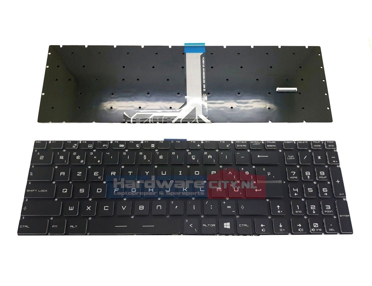 MSI MS-17C1 Per-Key RGB BE backlit keyboard