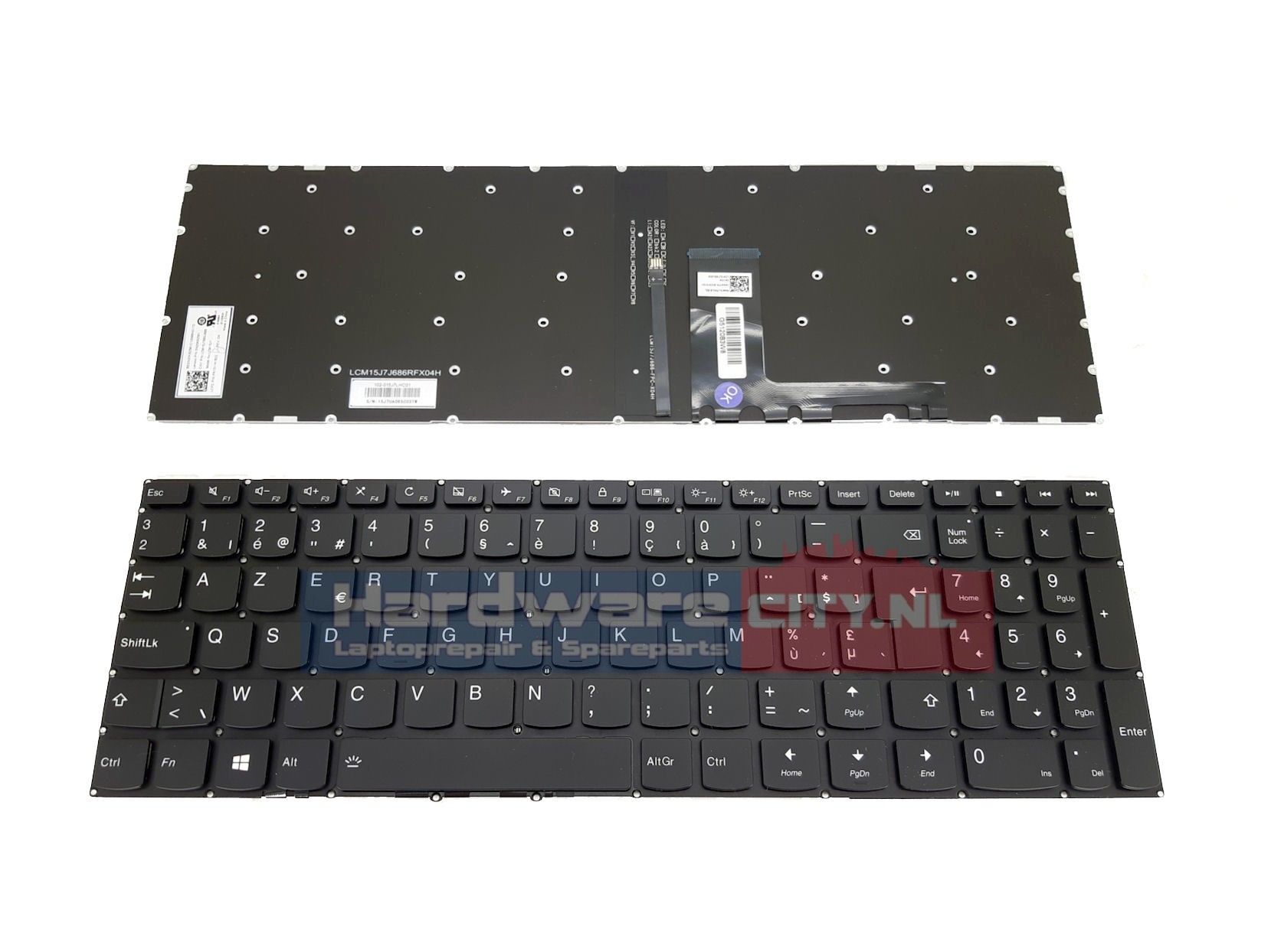 Lenovo IdeaPad 310-15/ 510-15 series BE backlit keyboard