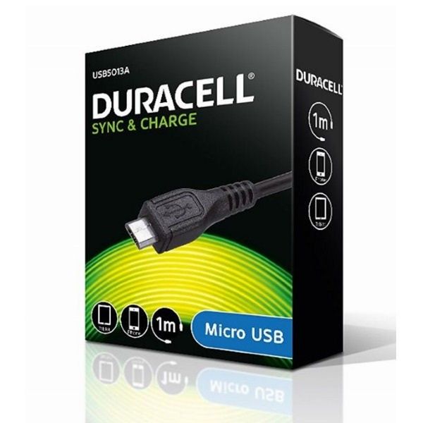 Duracell Micro USB kabel 1 meter
