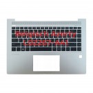 HP EliteBook 1040 G4 Topcase / Palmrest met backlit keyboard (Belgisch Azerty)