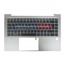 HP EliteBook 845 G7 Top Cover met backlit keyboard (Belgisch Azerty)