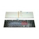 Toshiba Satellite P855/ P870 BE backlit keyboard (zilver frame)